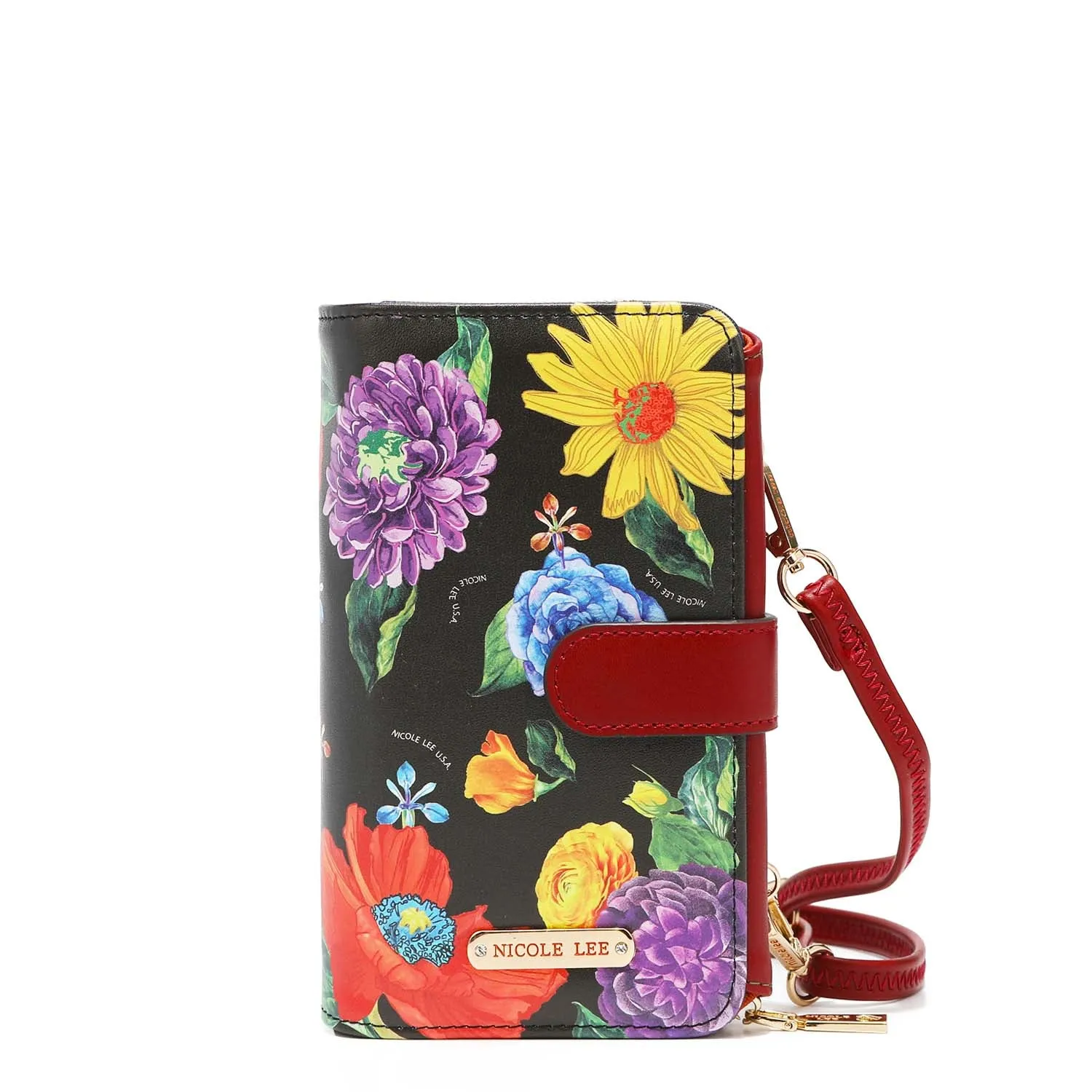 2 PIECE ACCESSORIES SET (WATCH, PHONE CASE CROSSBODY WALLET) party mood