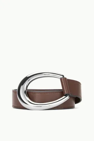 30MM WRAP BELT | MAHOGANY SILVER shape trick