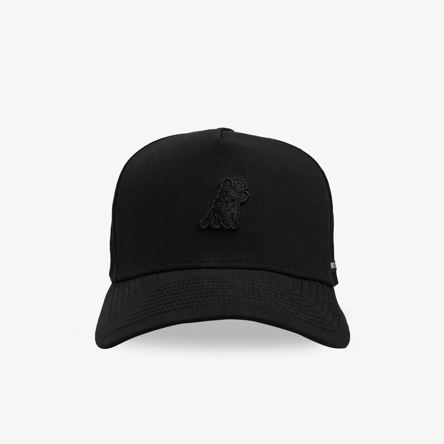 3D Dog Logo Recycled Cap in Black desert vibe