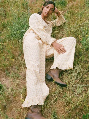 Addie Pant in Buttercup flare style