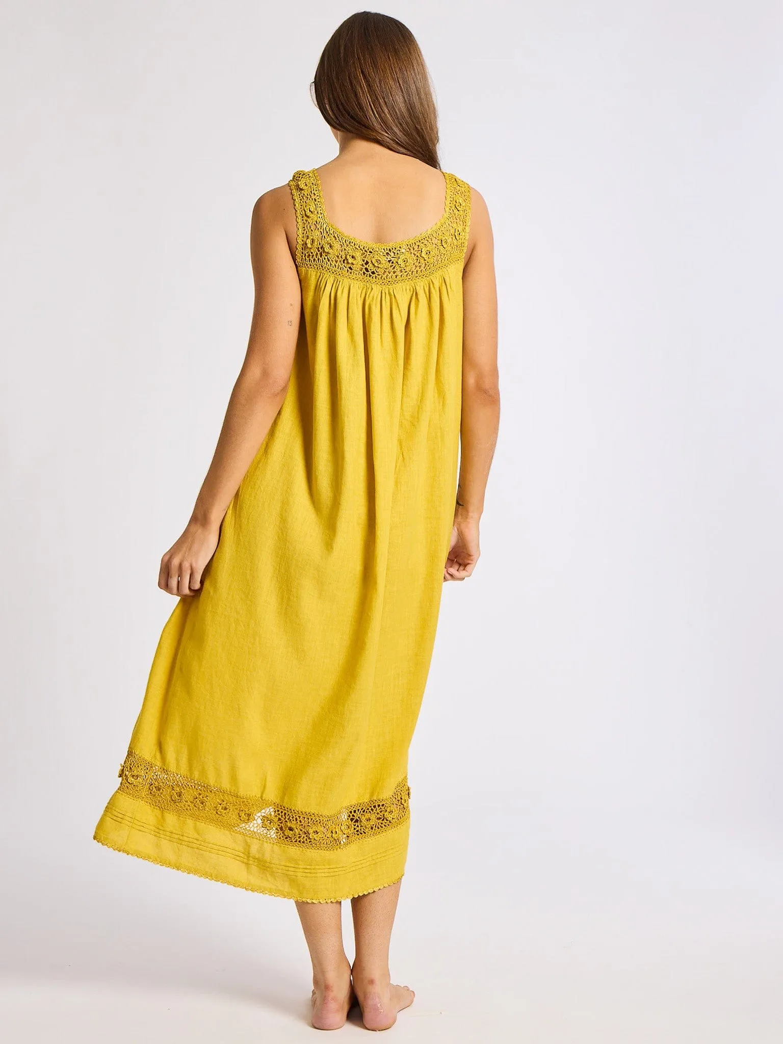 Adelia Dress in Marigold classic mood