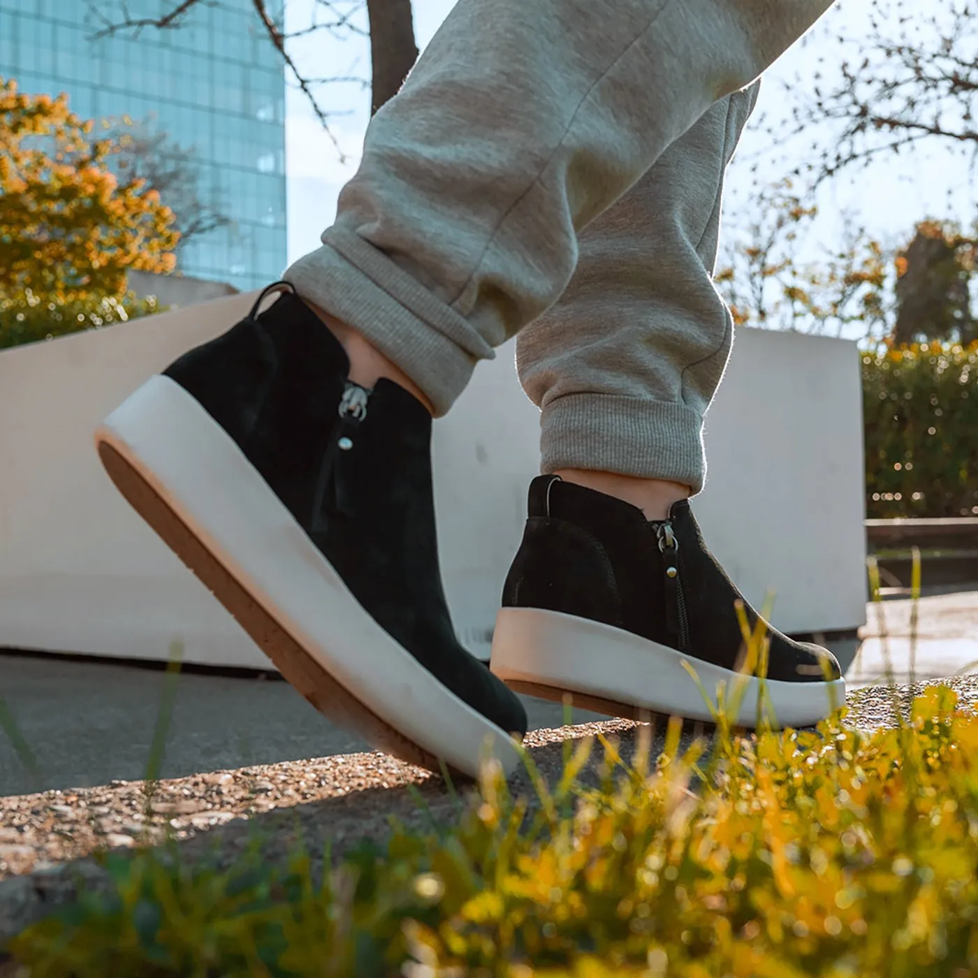 ADEPT in BLACK Sneaker Boots Pro shield