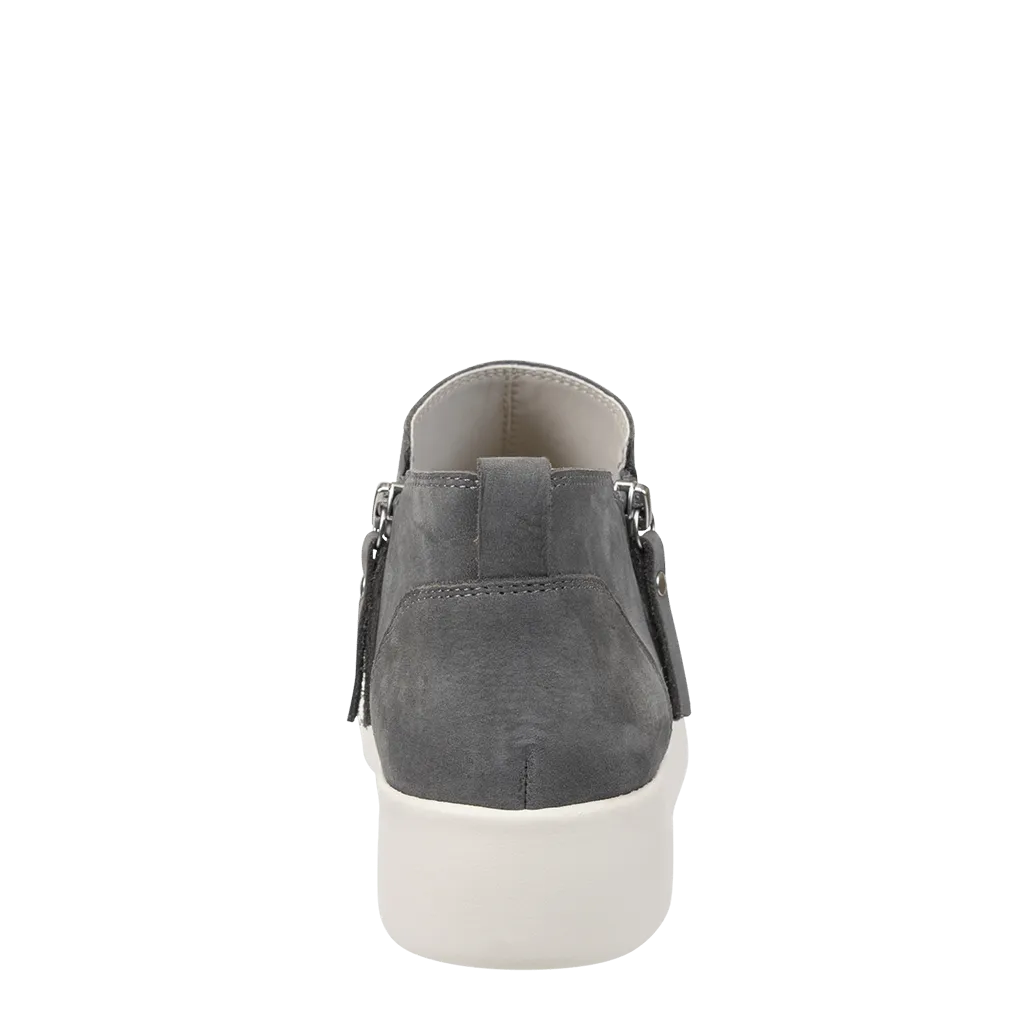 ADEPT in GREY Sneaker Boots smooth foot