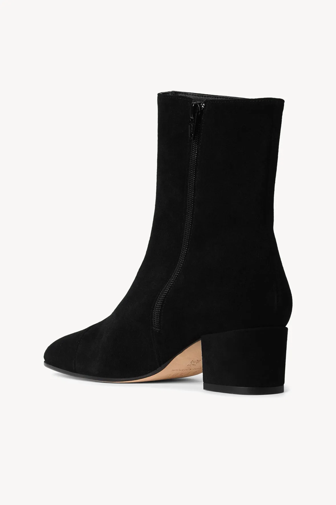 AIMEE SHORT BOOT | BLACK SUEDE Lightweight wear