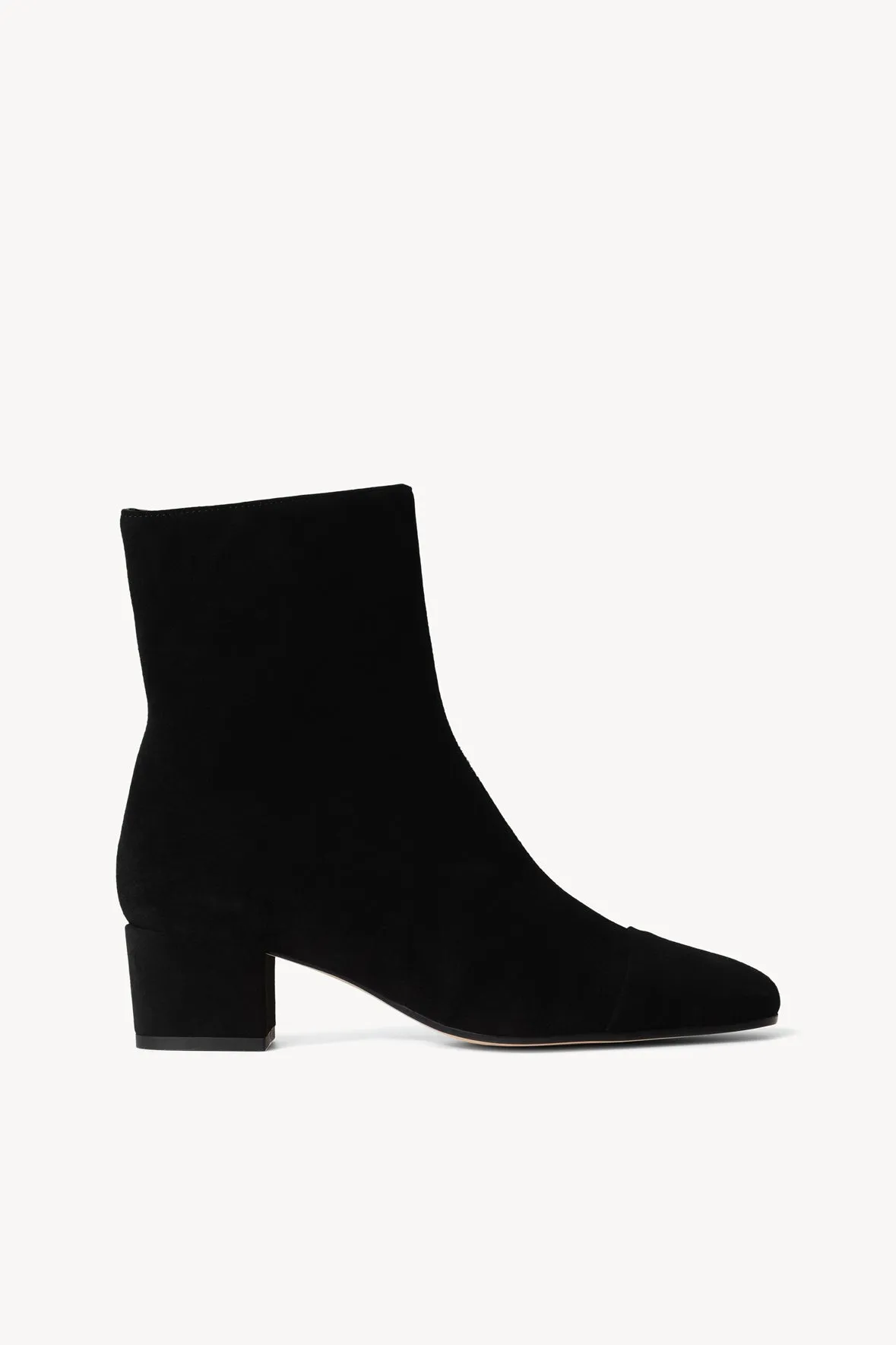 AIMEE SHORT BOOT | BLACK SUEDE Light cushioning