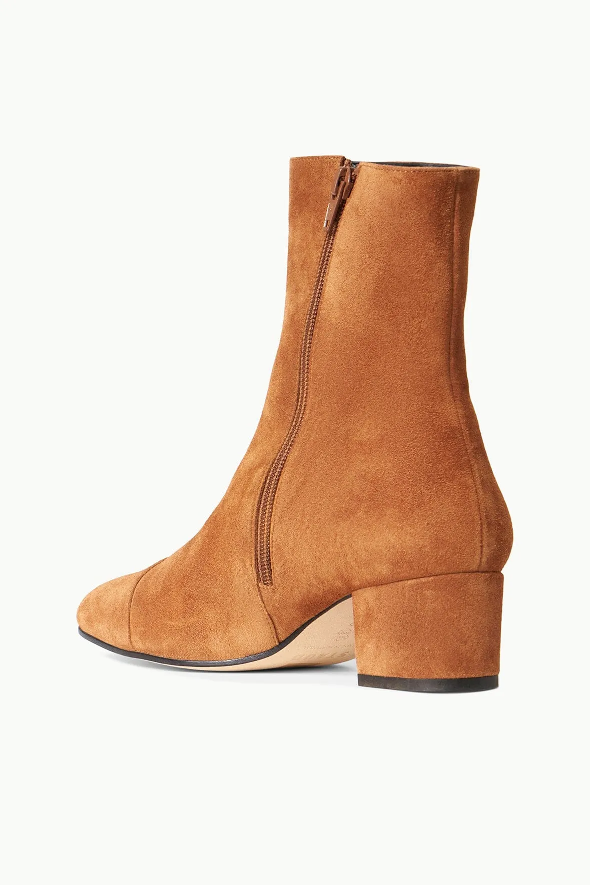AIMEE SHORT BOOT | TAN SUEDE Fatigue relief