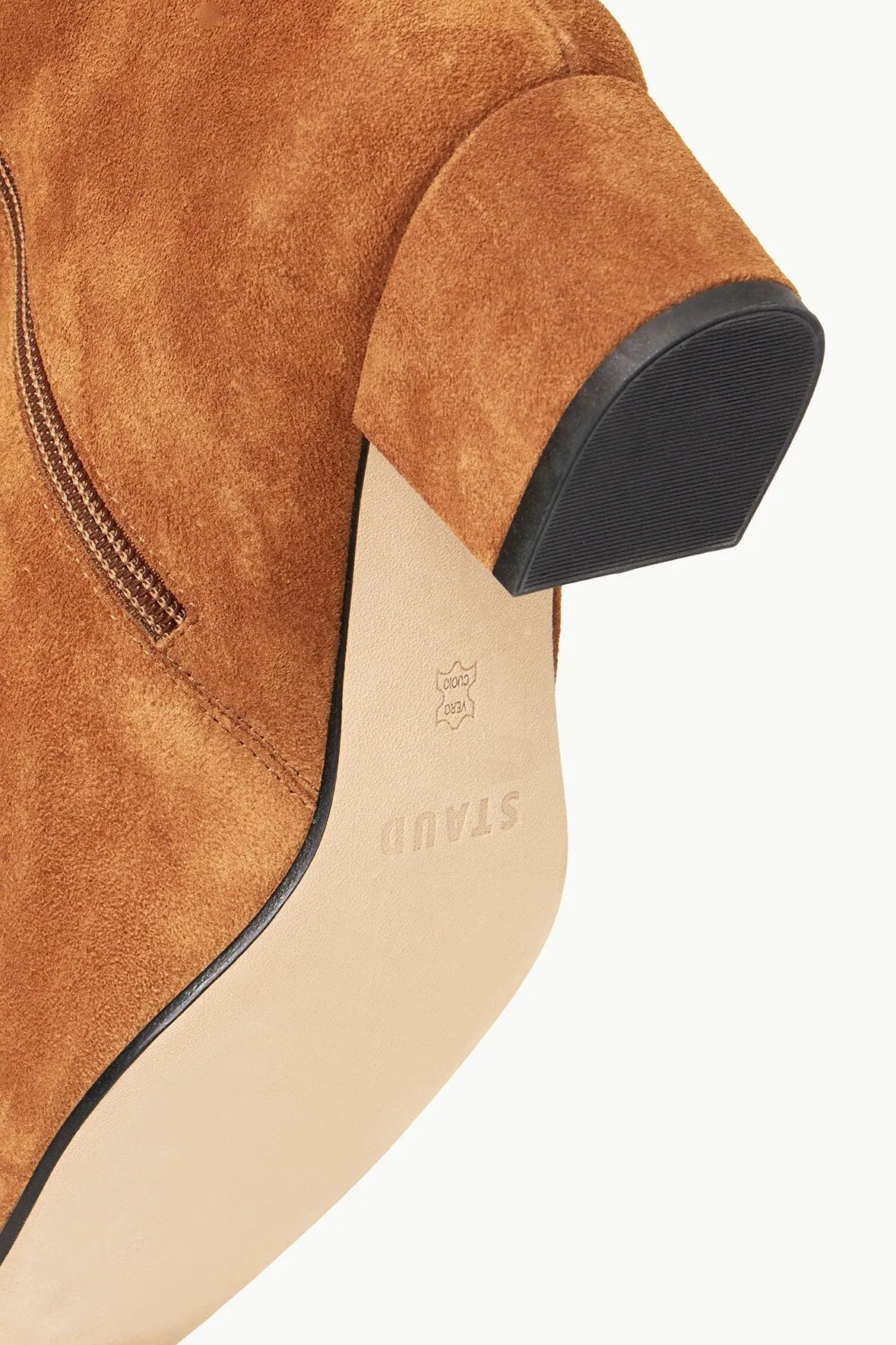 AIMEE SHORT BOOT | TAN SUEDE Light comfort