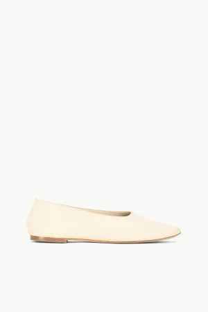 ALBA BALLET FLAT | CREAM light step