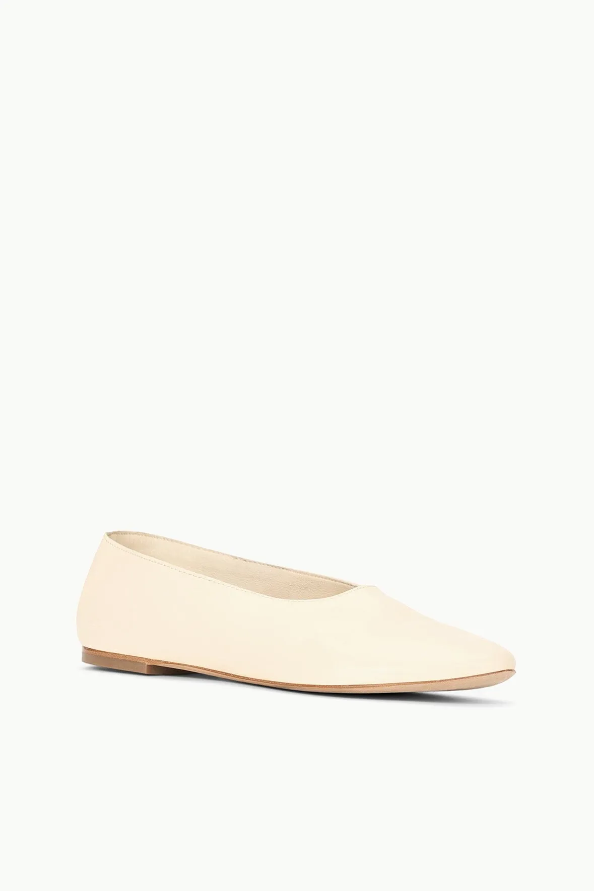ALBA BALLET FLAT | CREAM elastic material