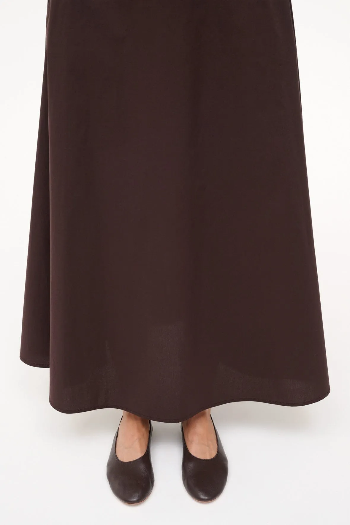 ALBA BALLET FLAT | ESPRESSO travel light