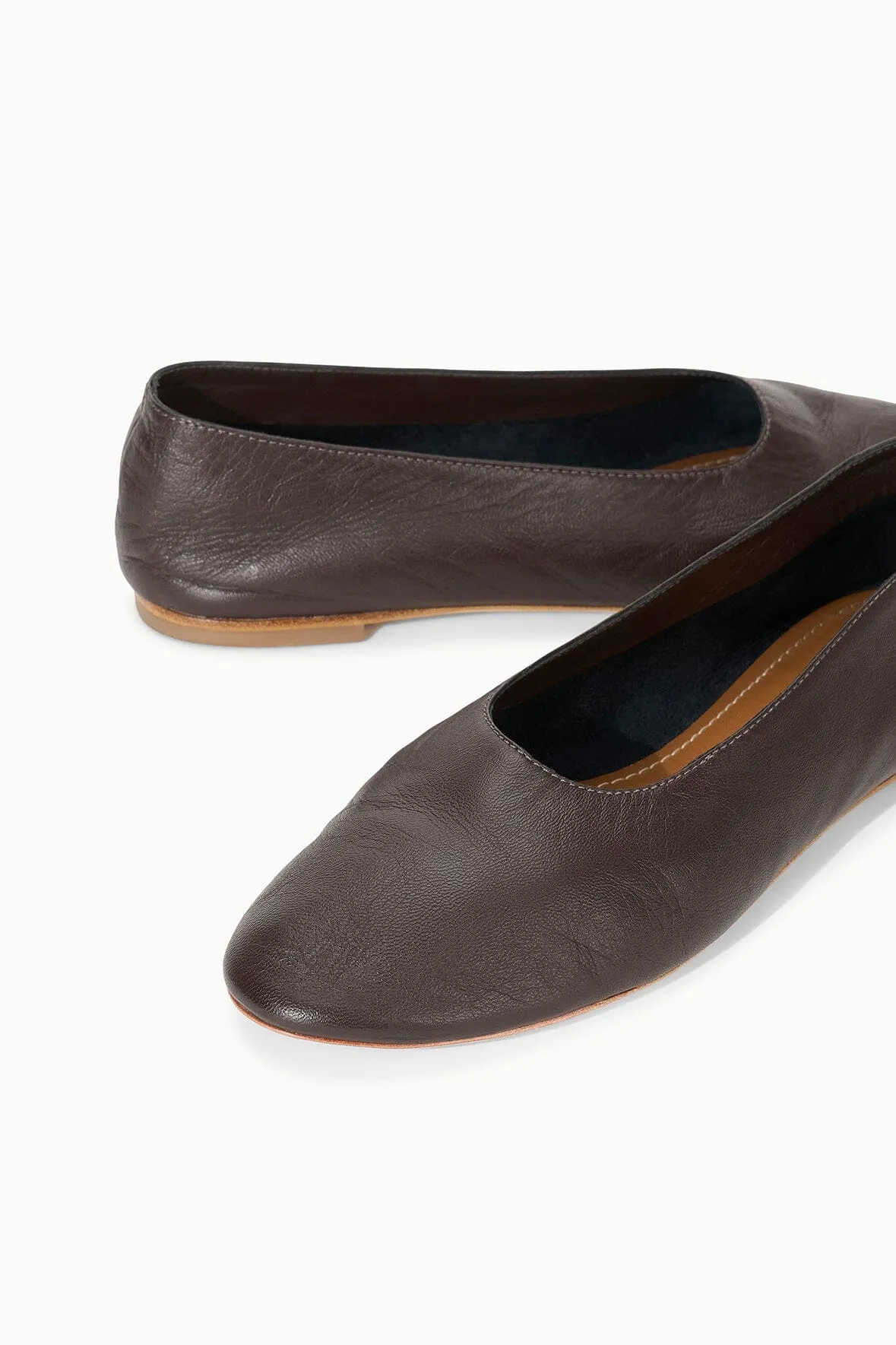 ALBA BALLET FLAT | ESPRESSO commute shoes