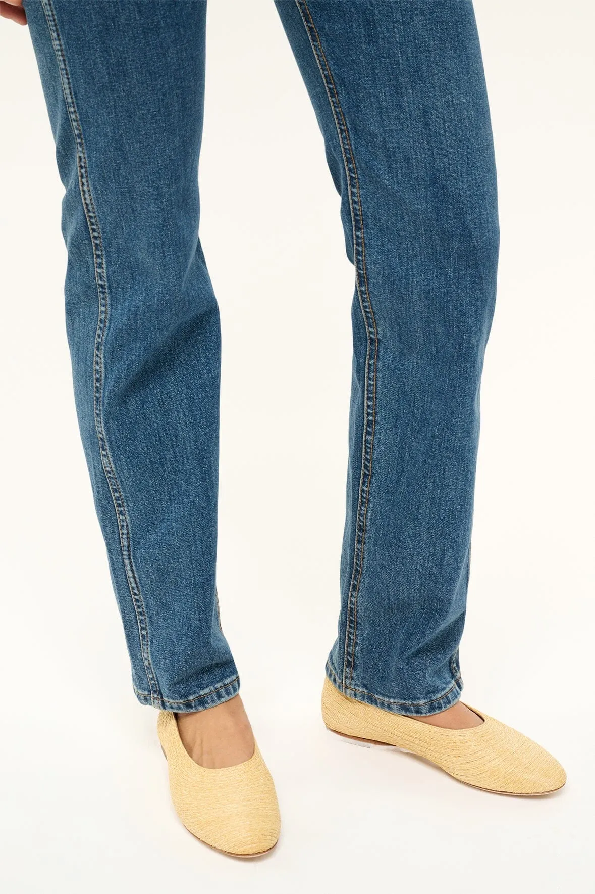 ALBA BALLET FLAT | NATURAL RAFFIA free walk