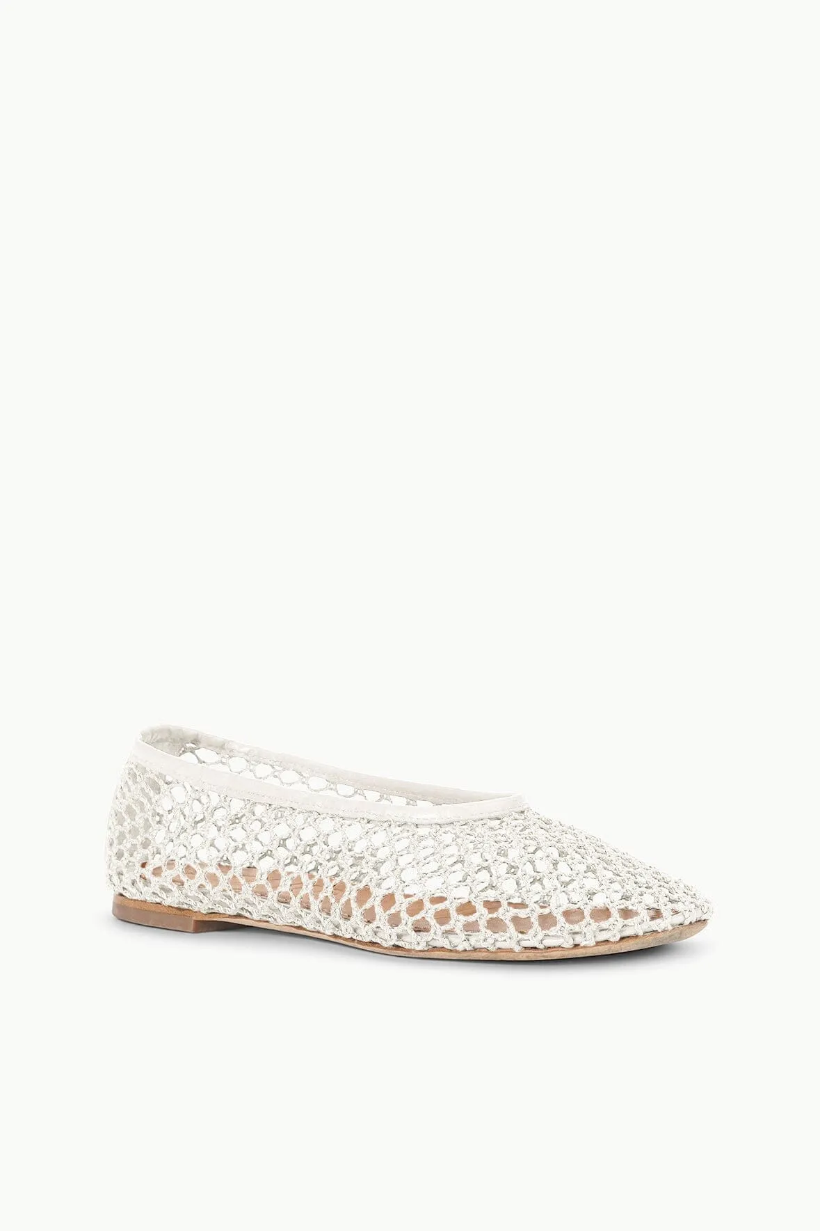 ALBA BALLET FLAT | PAPER NETTING natural walk