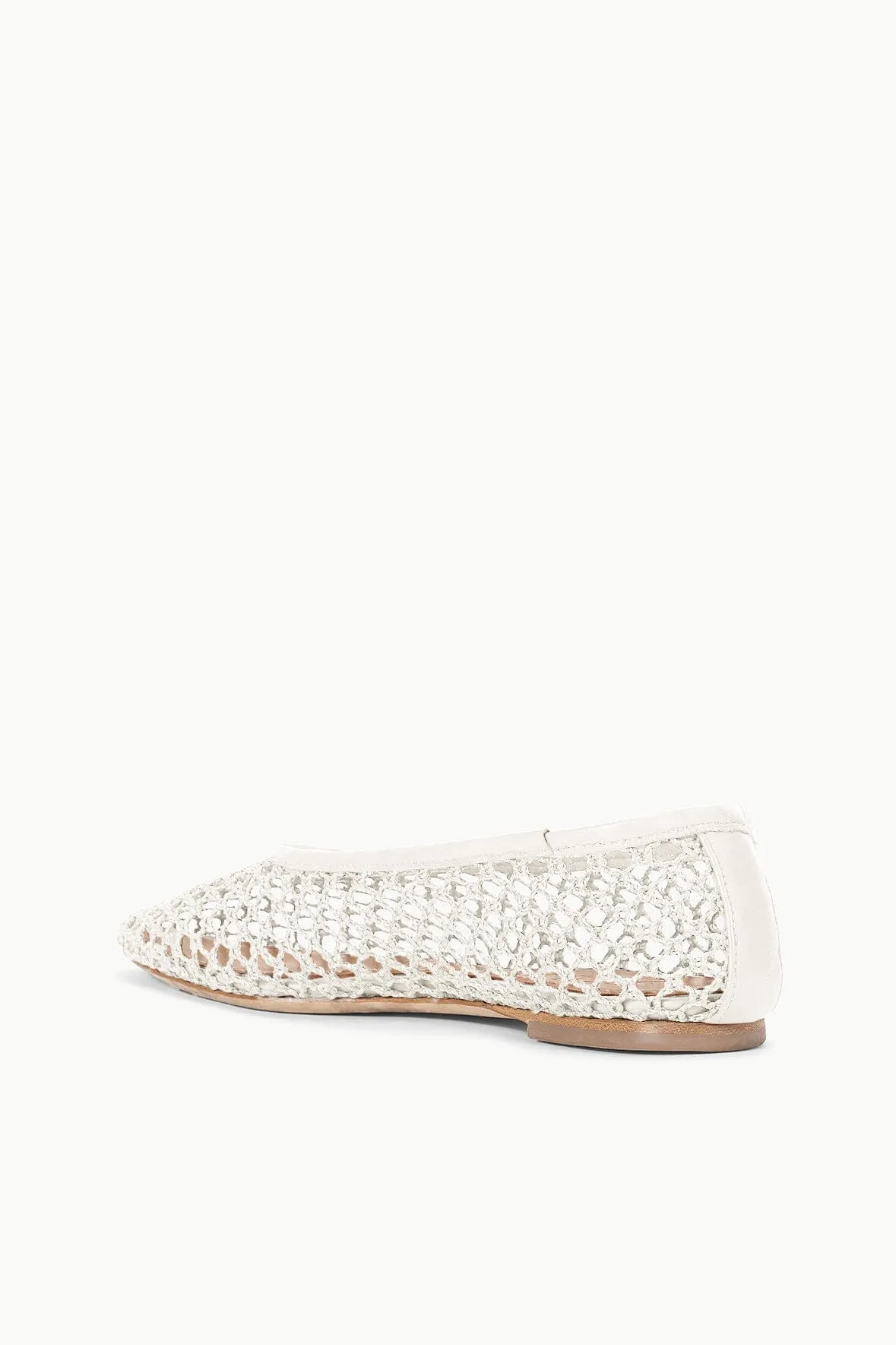 ALBA BALLET FLAT | PAPER NETTING winter warm
