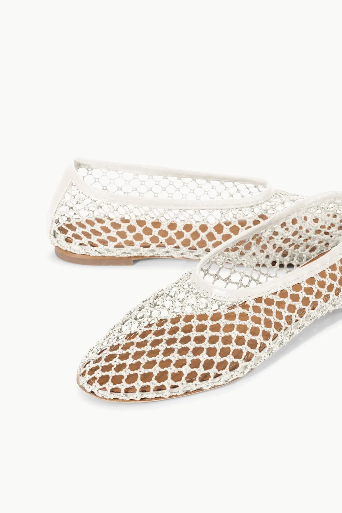 ALBA BALLET FLAT | PAPER NETTING travel light