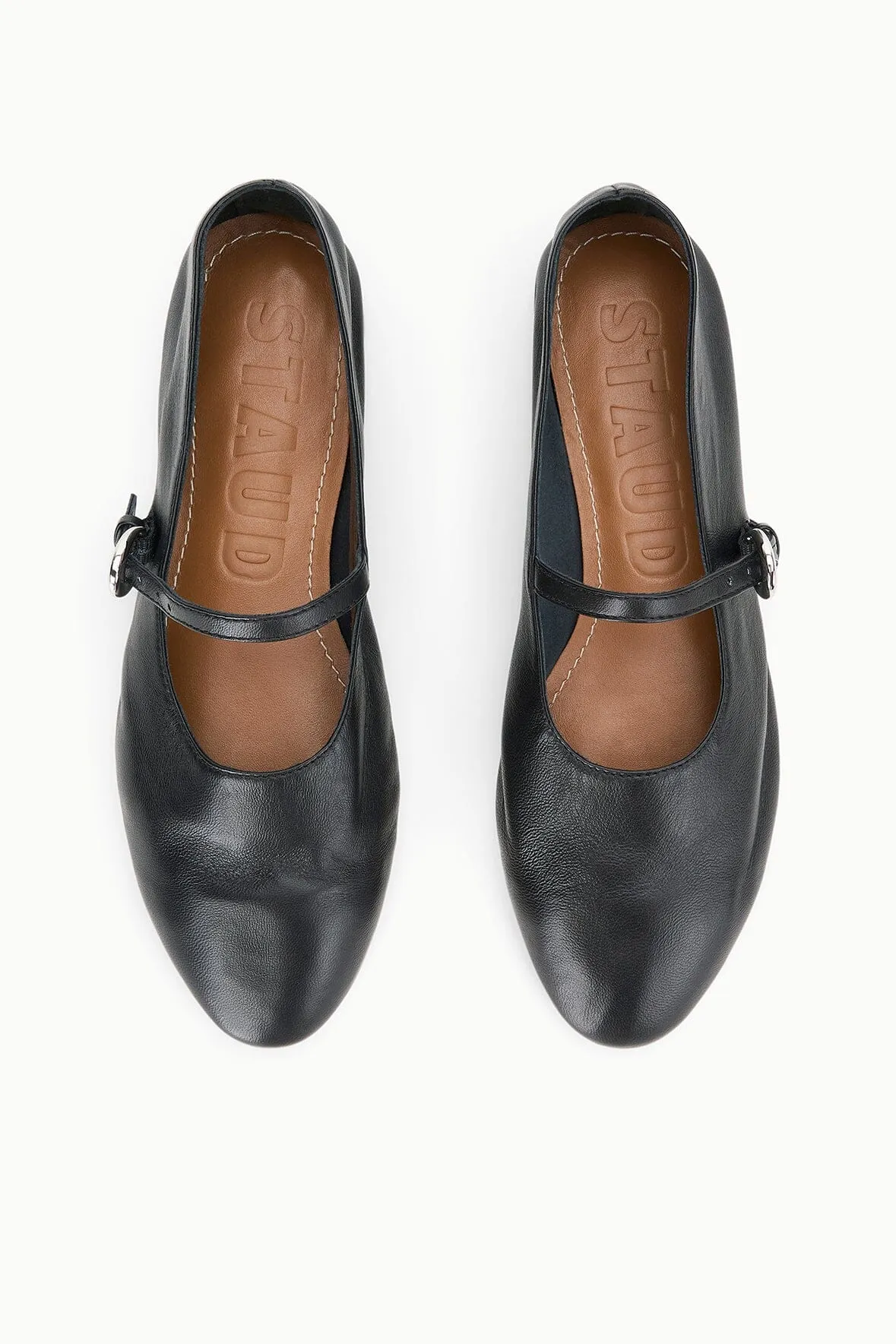 ALBA MARY JANE BALLET FLAT | BLACK daily travel