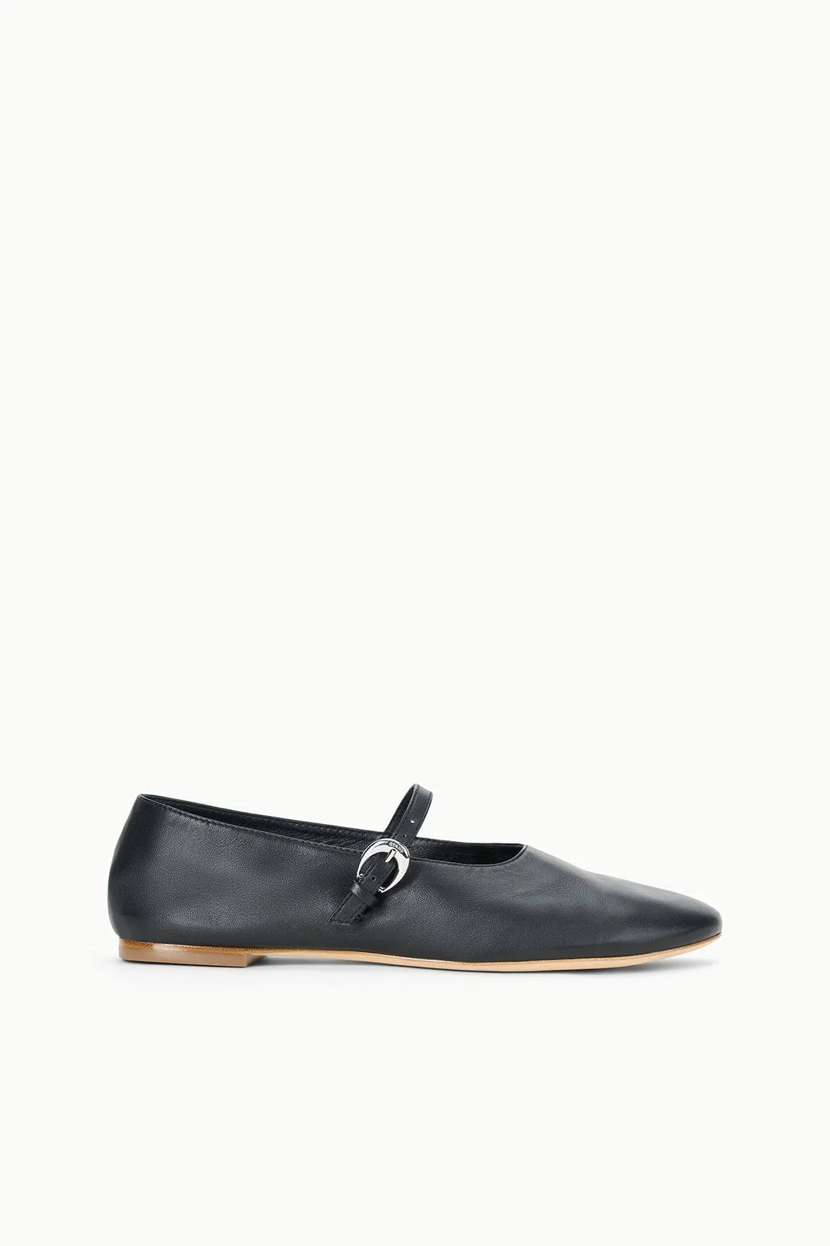 ALBA MARY JANE BALLET FLAT | BLACK date wear