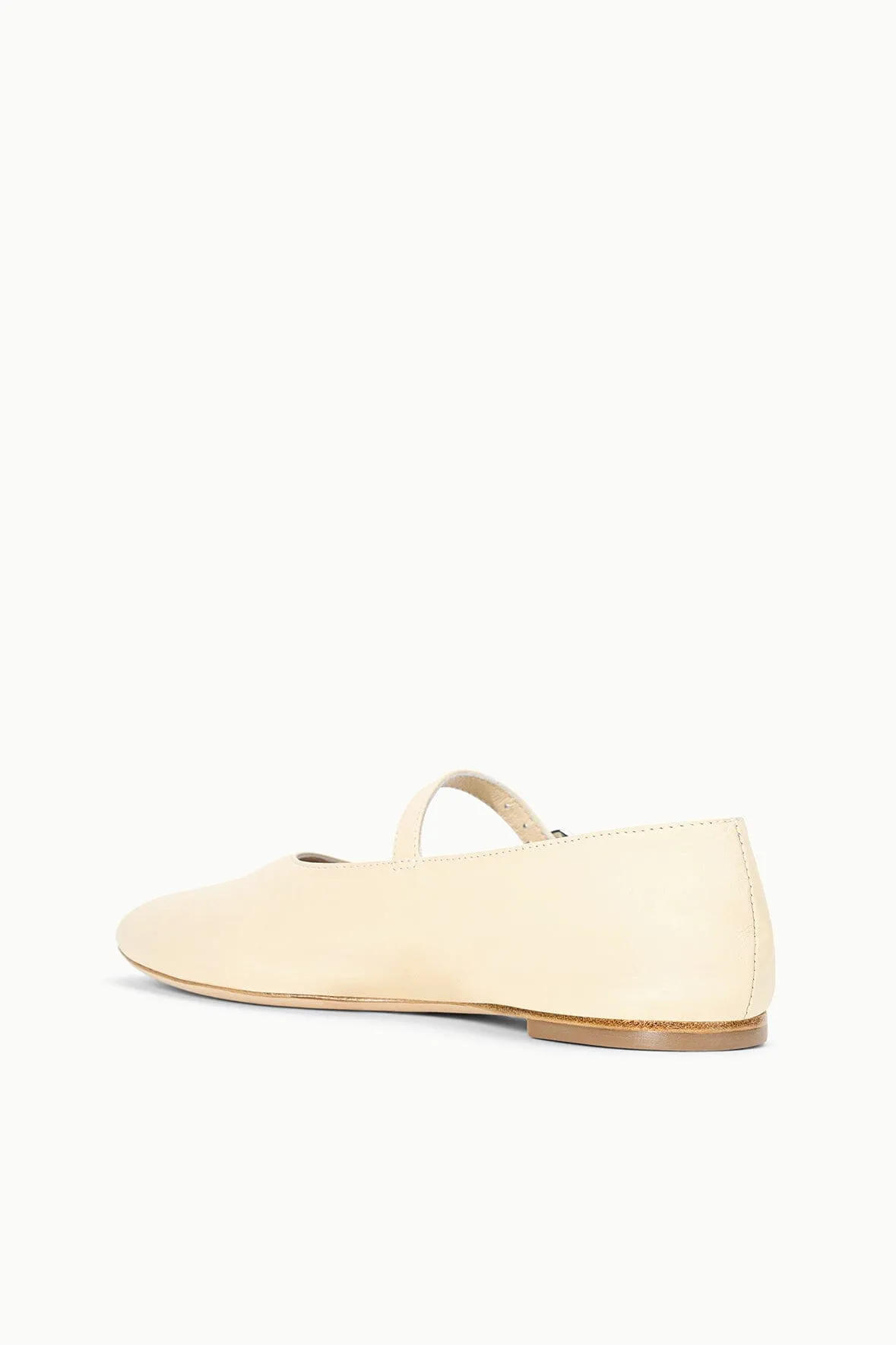 ALBA MARY JANE BALLET FLAT | CREAM elegant look