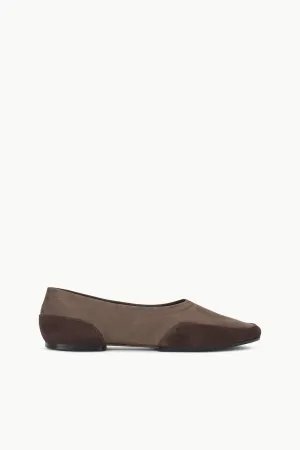 ALBA SPORT BALLET FLAT | ESPRESSO natural walk