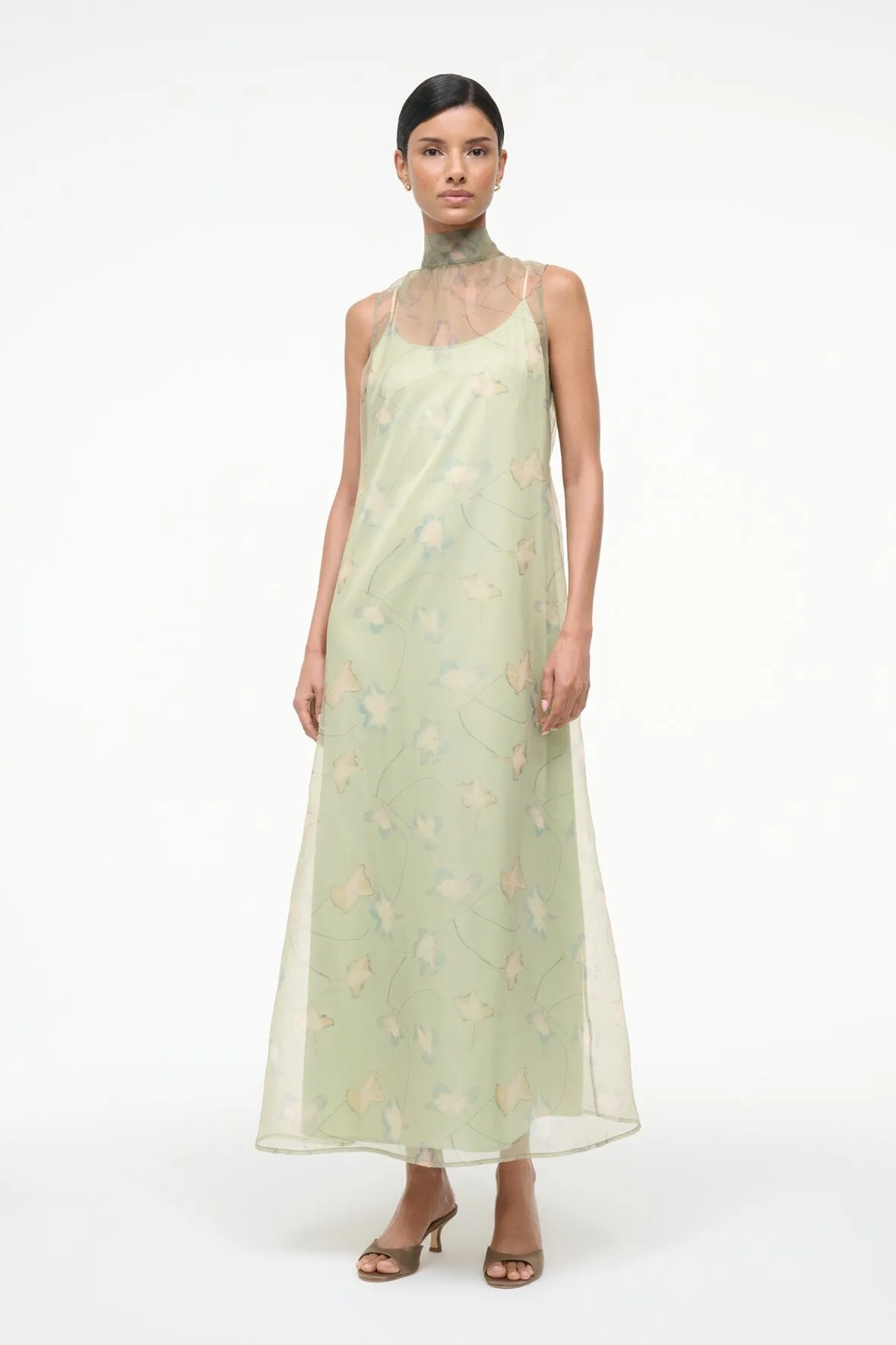 ALBEE DRESS | BOTANICAL MOSS low effort