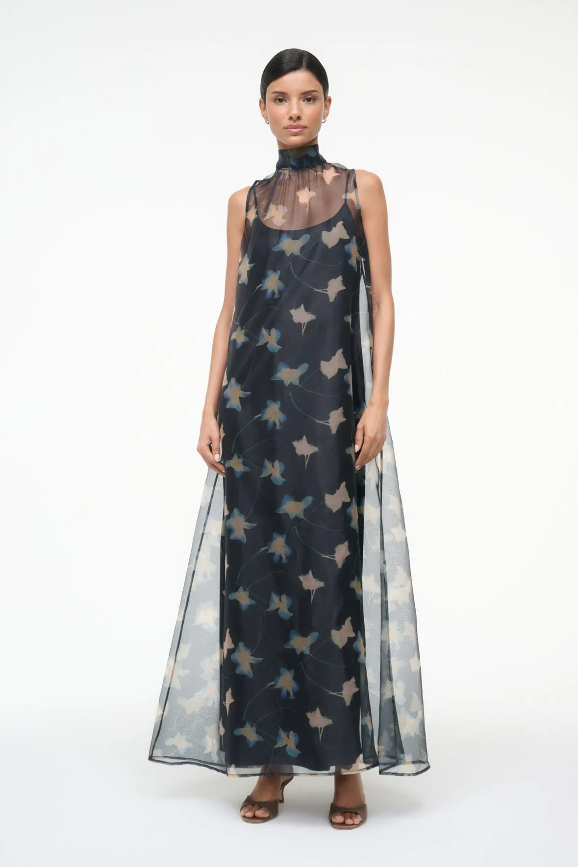 ALBEE DRESS | BOTANICAL SHADOWS retro vibe
