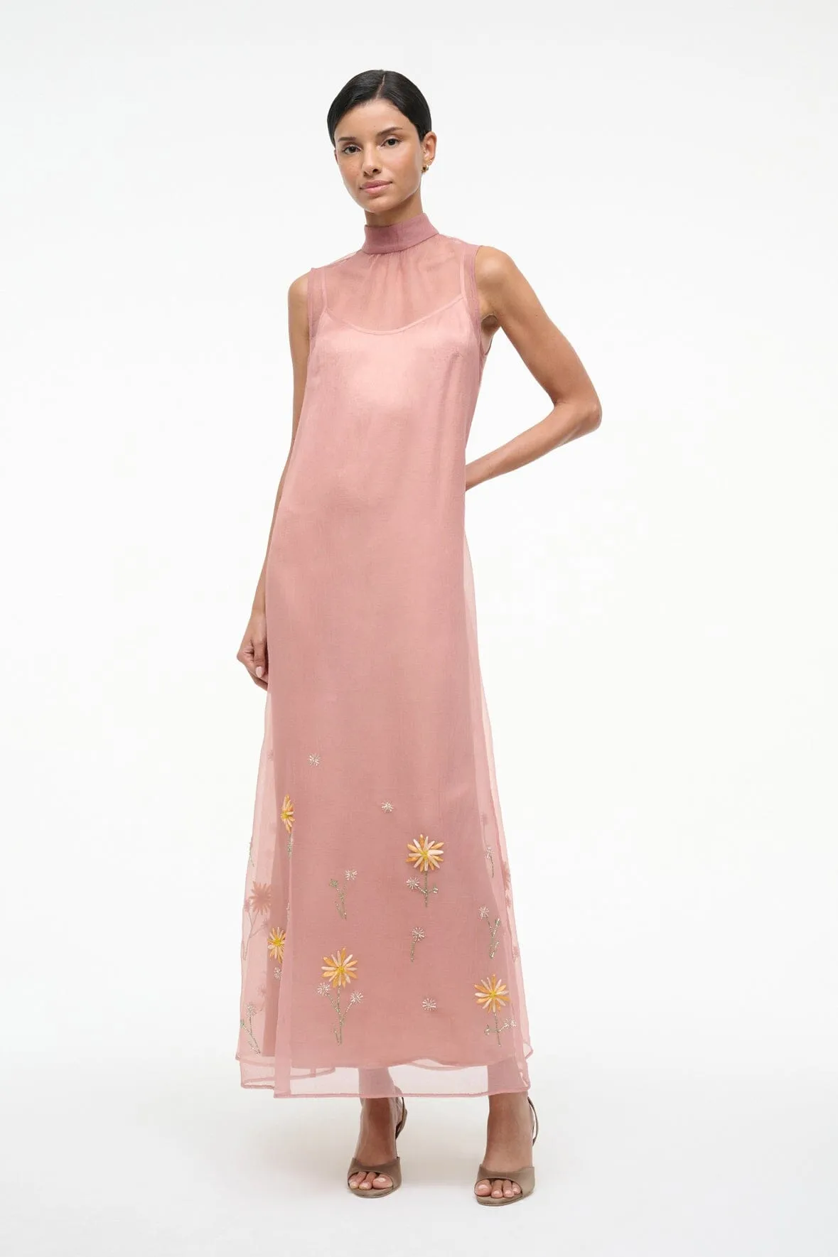 ALBEE DRESS | DAHLIA DAYDREAM PINK glam look