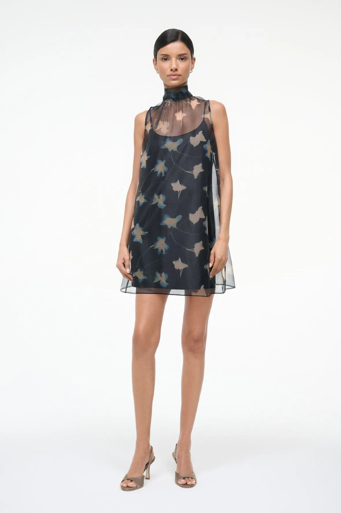 ALBEE MINI DRESS | BOTANICAL SHADOWS cozy vibe
