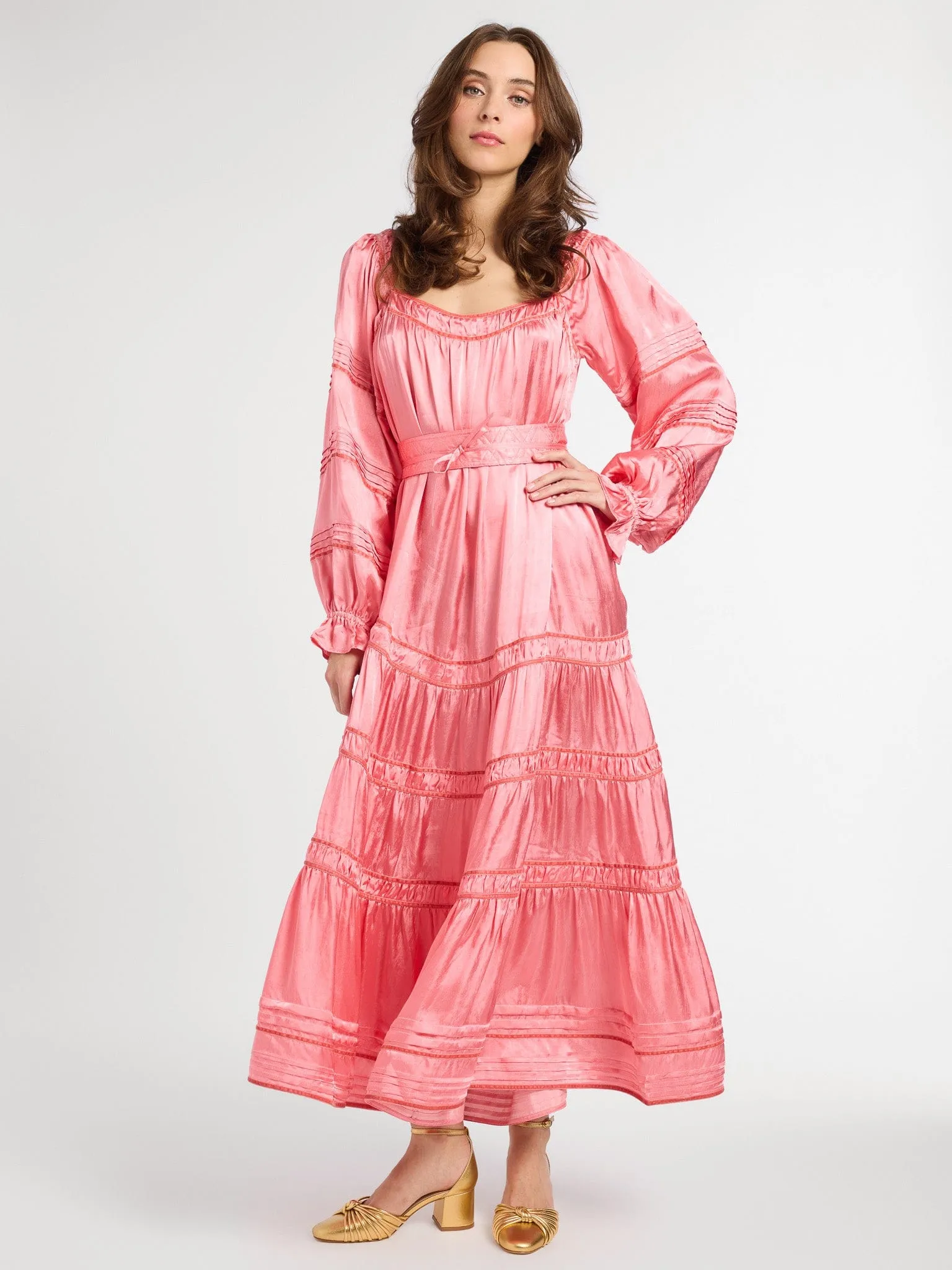 Alessandra Dress in Camellia daytime glam