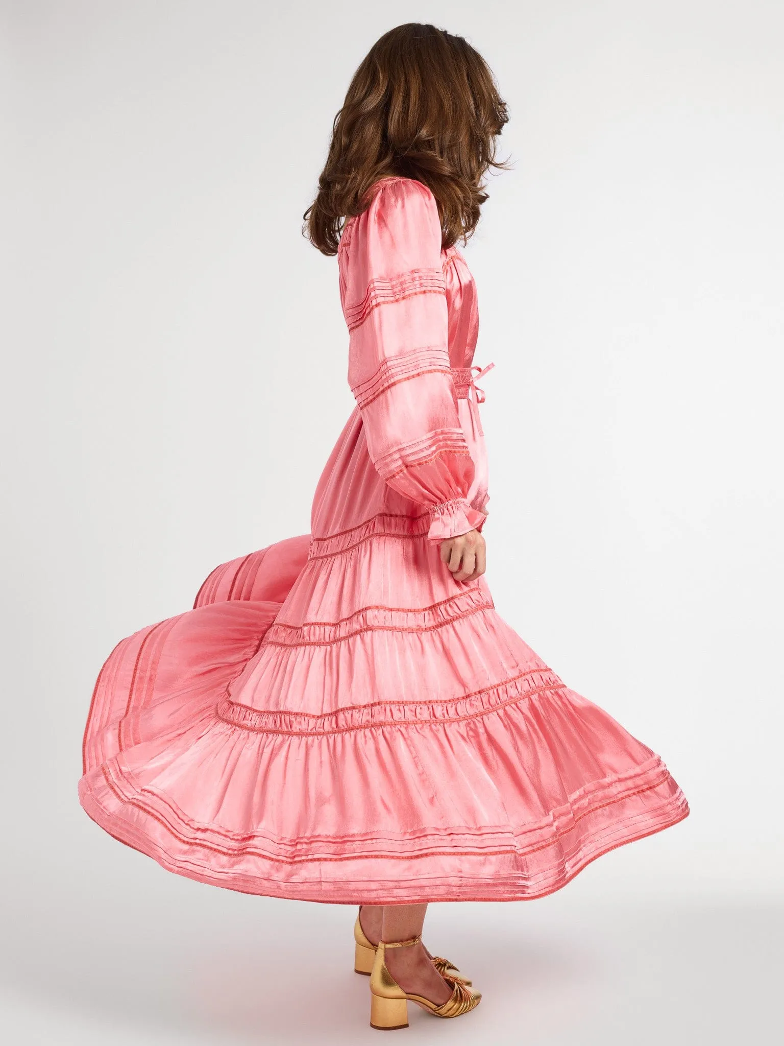 Alessandra Dress in Camellia gentle charm