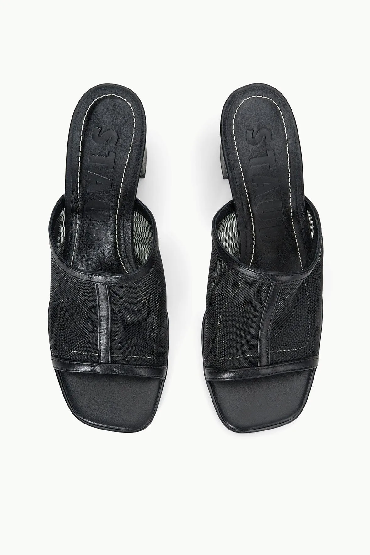 ALESSANDRA HEEL | BLACK MESH elevated basics