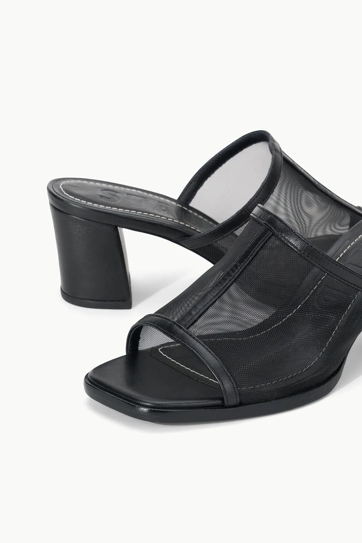 ALESSANDRA HEEL | BLACK MESH durable build