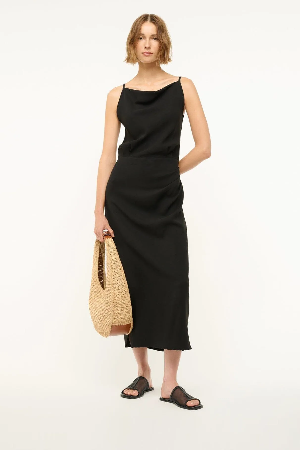 ALESSANDRA SANDAL | BLACK MESH urban walk
