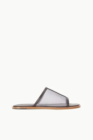 ALESSANDRA SANDAL | ESPRESSO MESH relaxed sole