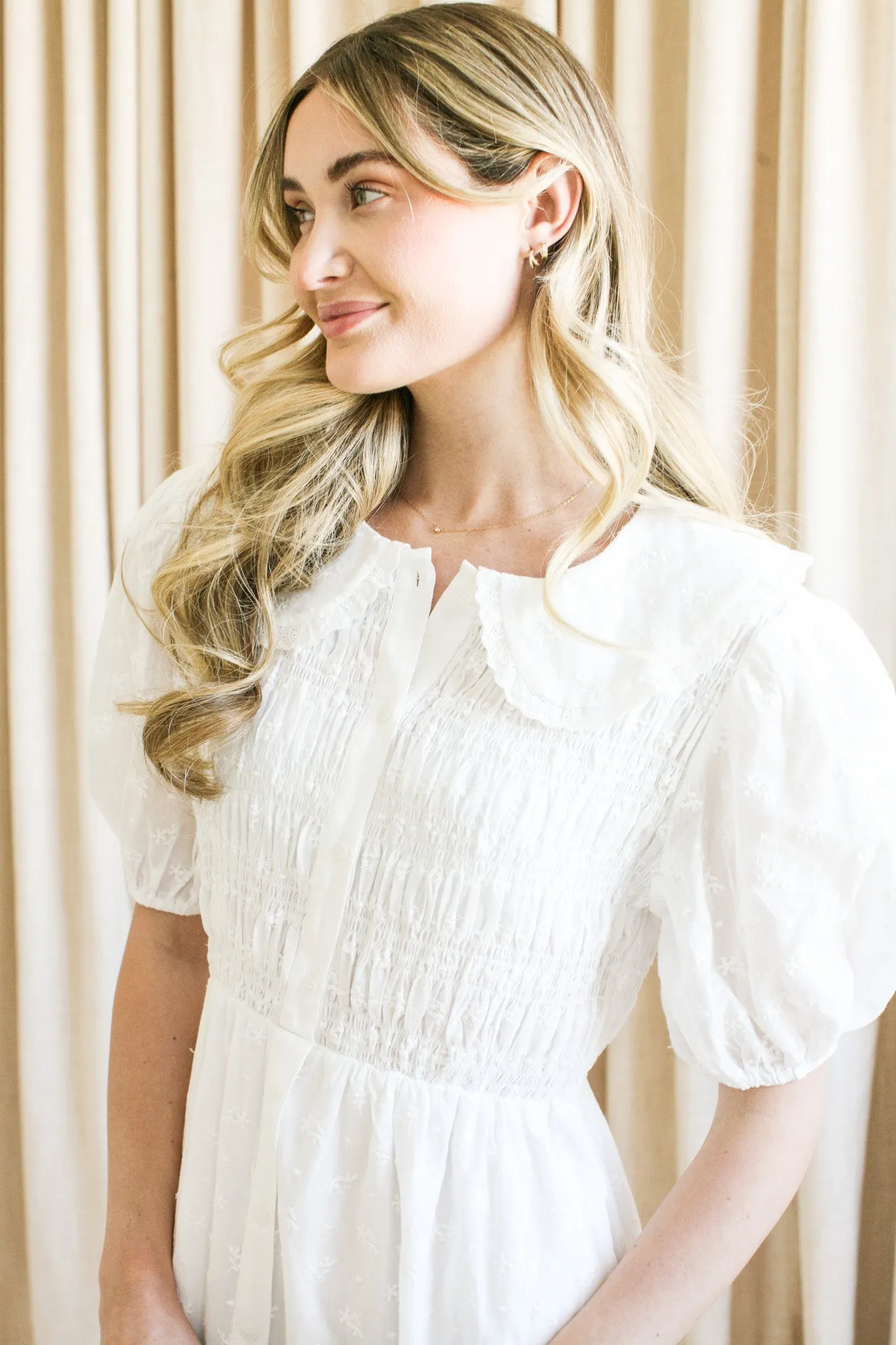Alice Collared Midi Dress cozy mood