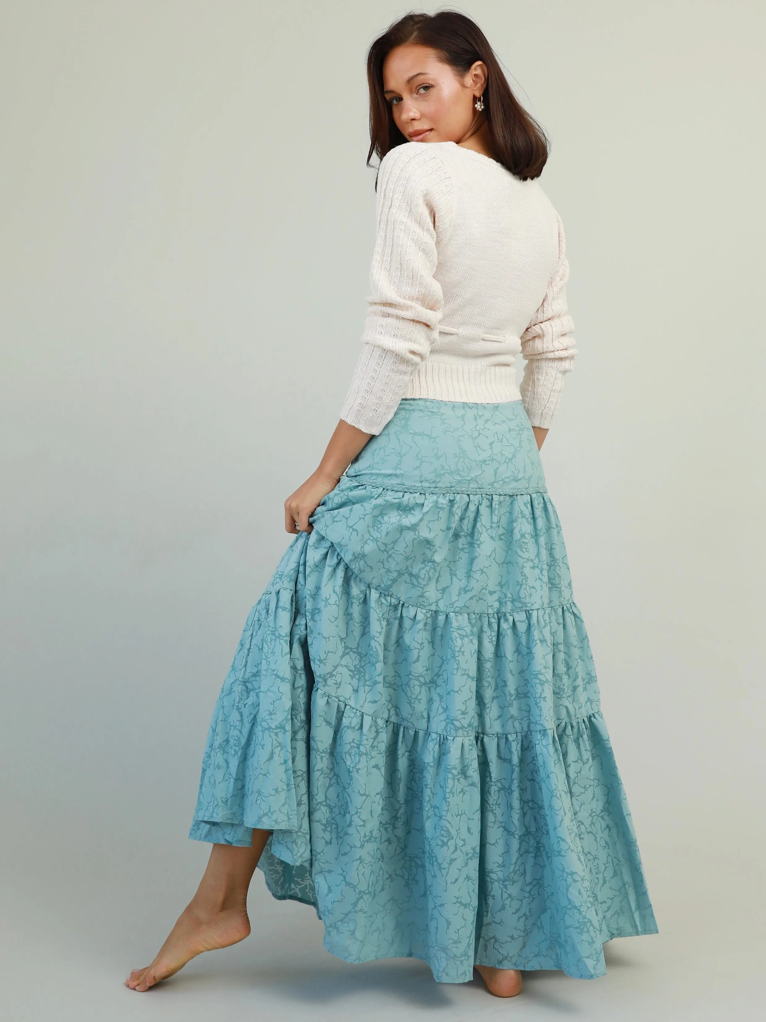Alice Tiered Skirt vogue trend