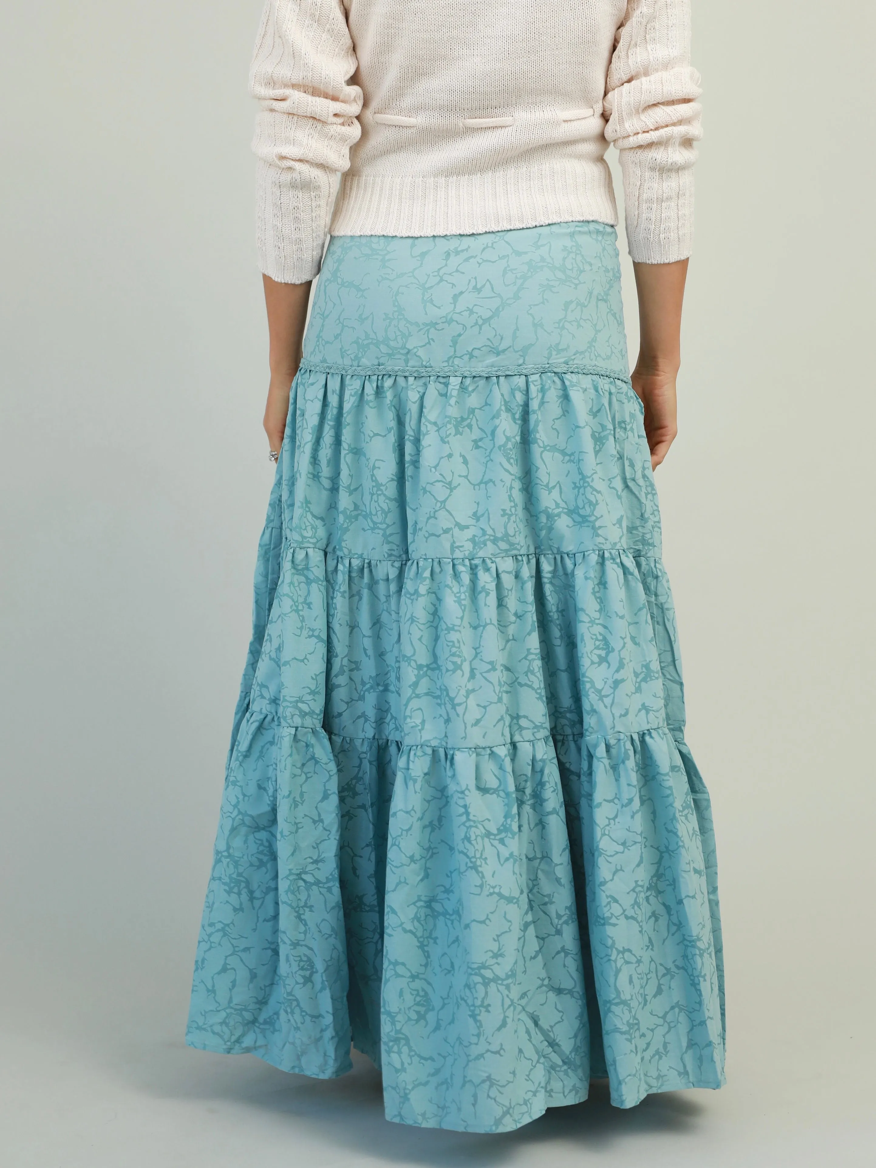 Alice Tiered Skirt luxury touch