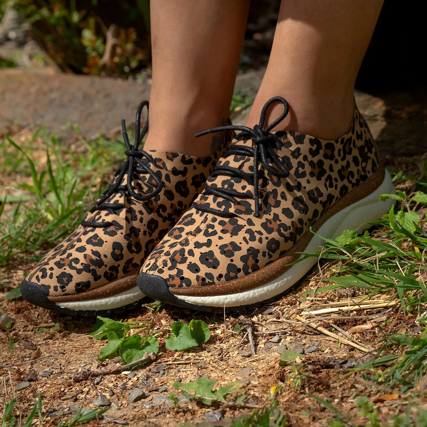 ALSTEAD in BROWN CHEETAH Sneakers cool design