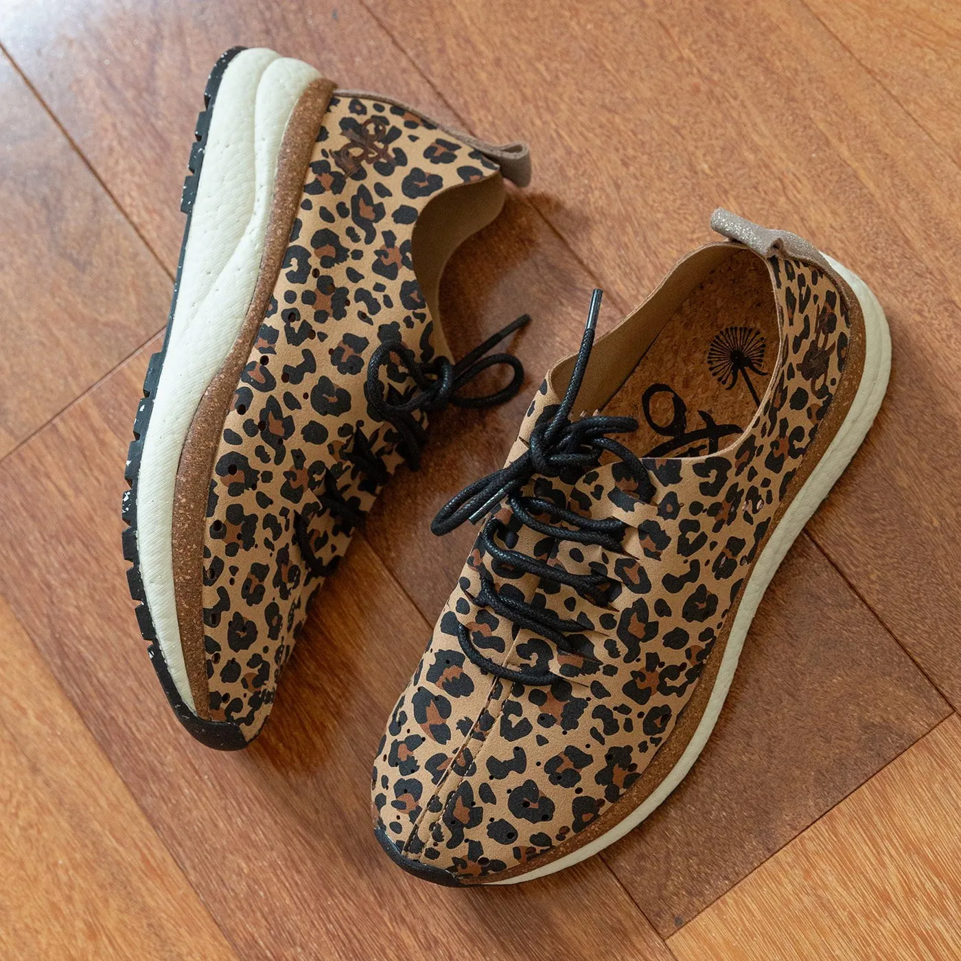 ALSTEAD in BROWN CHEETAH Sneakers casual chic