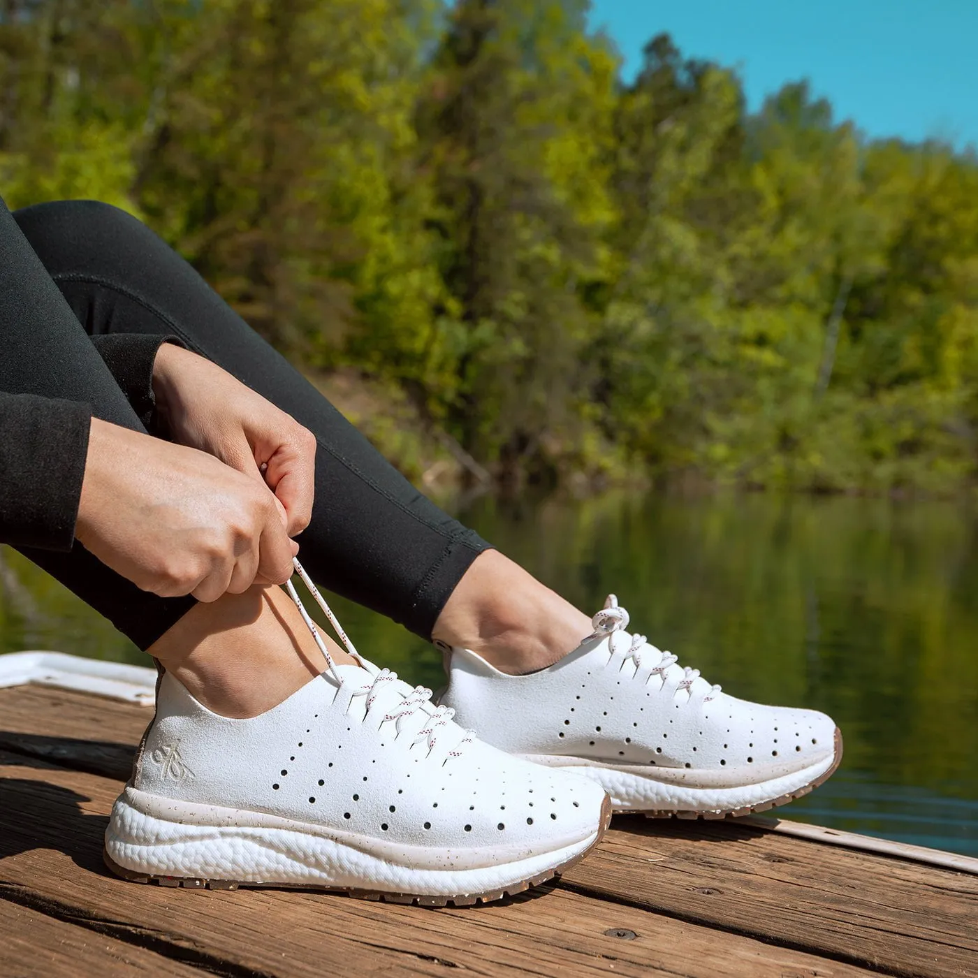 ALSTEAD in CHAMOIS Sneakers breathable mesh