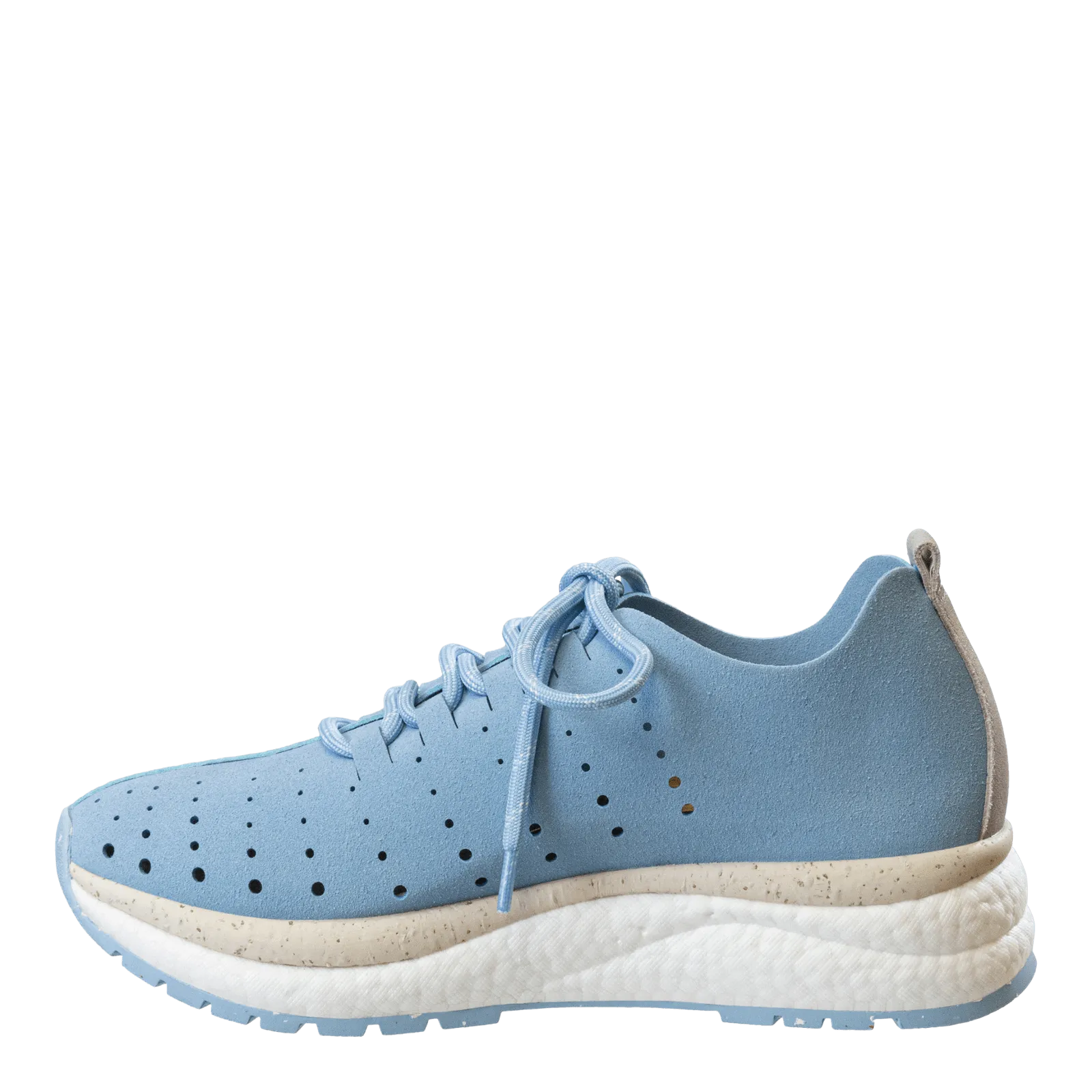 ALSTEAD in LIGHT BLUE Sneakers smooth foot