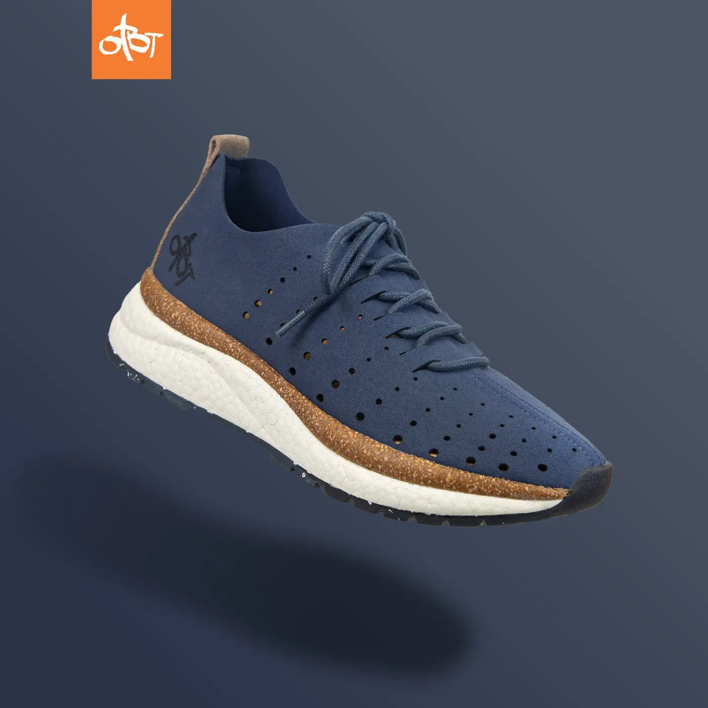 ALSTEAD in NAVY Sneakers tech fabric