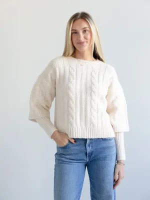 Amelia Cable Knit Street Fit
