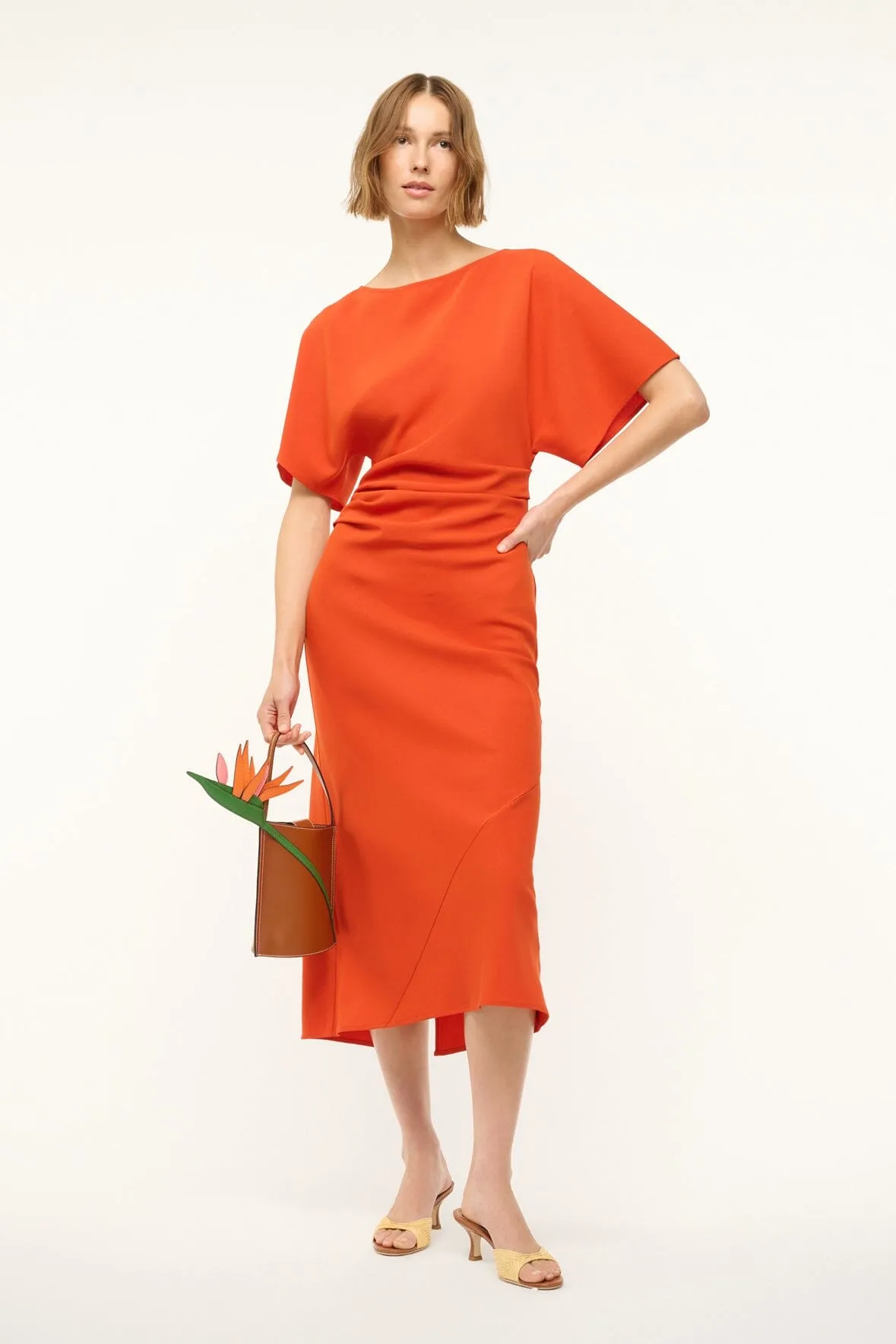 AMELIE MIDI DRESS | CAYENNE urban style