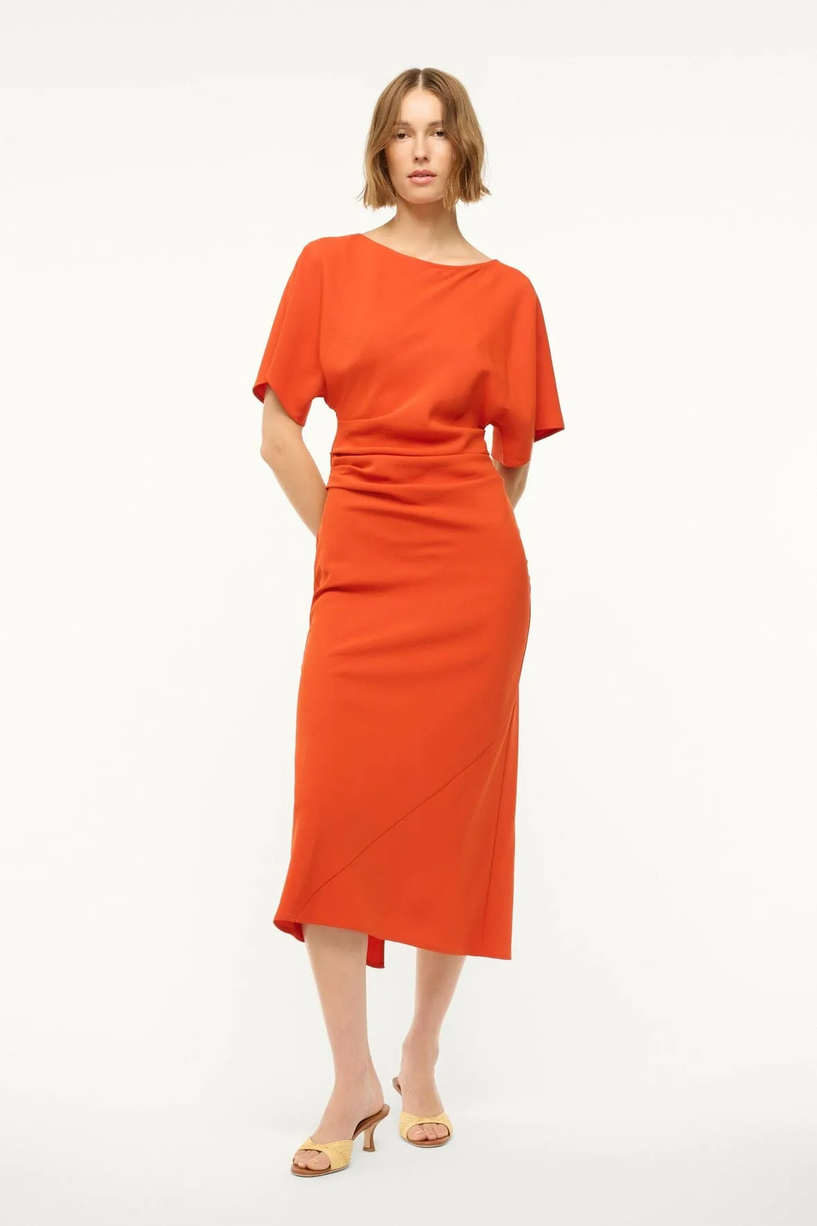 AMELIE MIDI DRESS | CAYENNE timeless edit