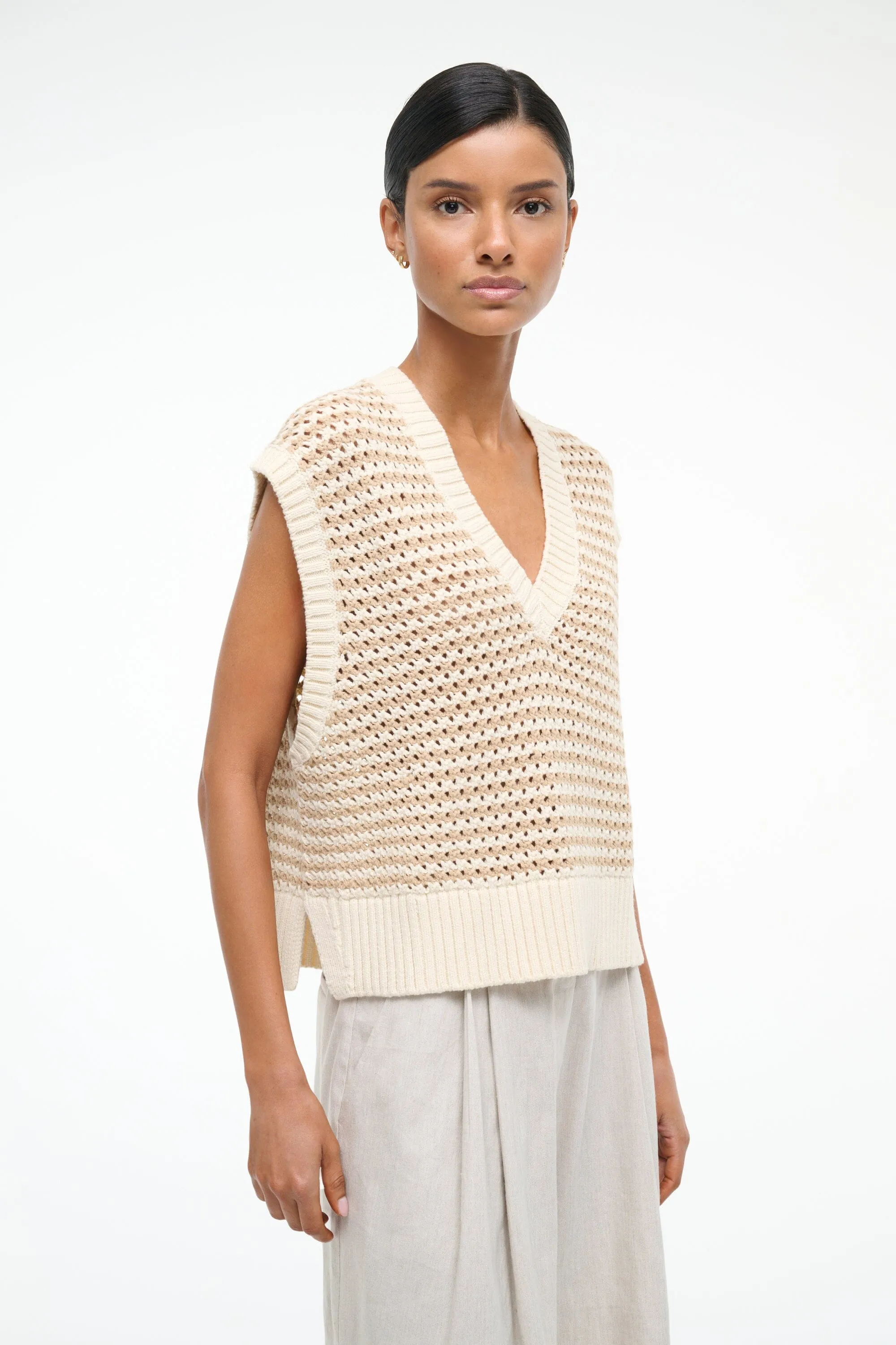 AMERICANA SWEATER | BREEZE CREME Stay Cool