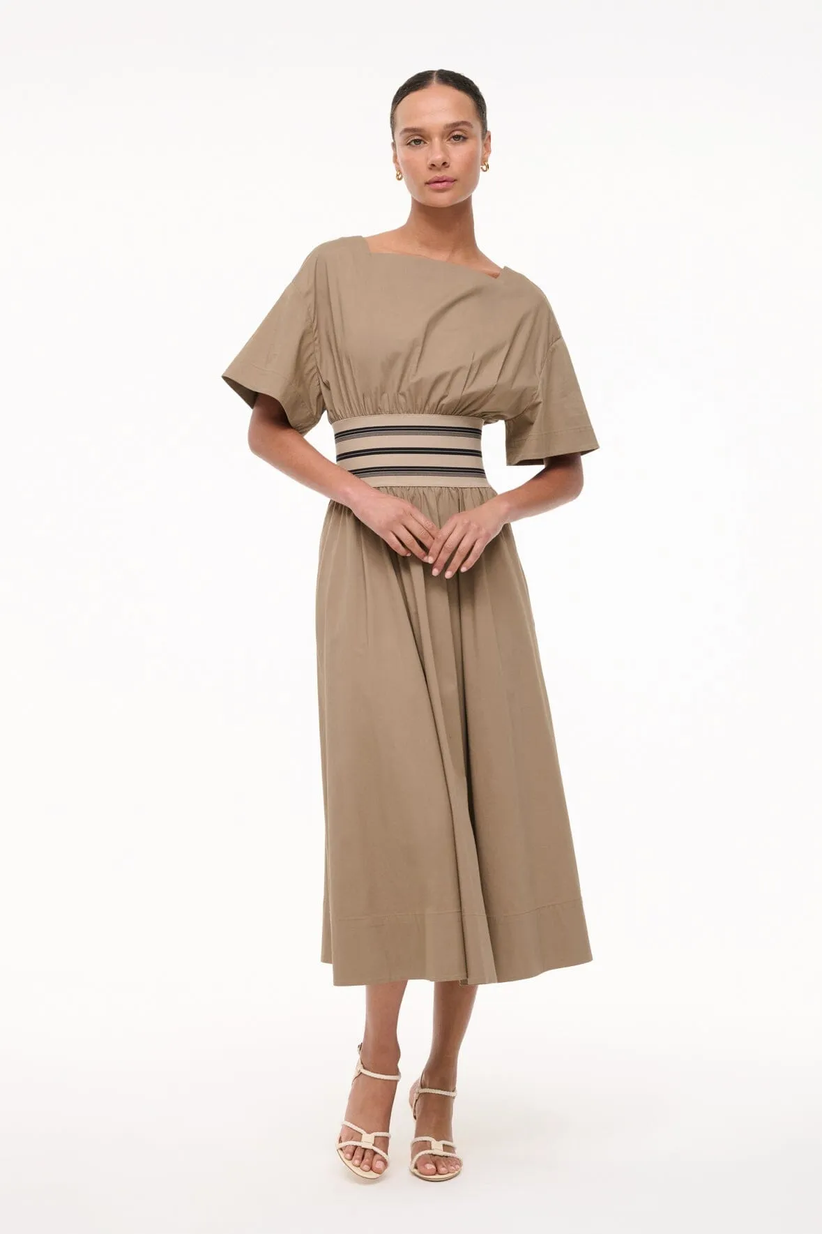 AMY DRESS | TAUPE soft harmony