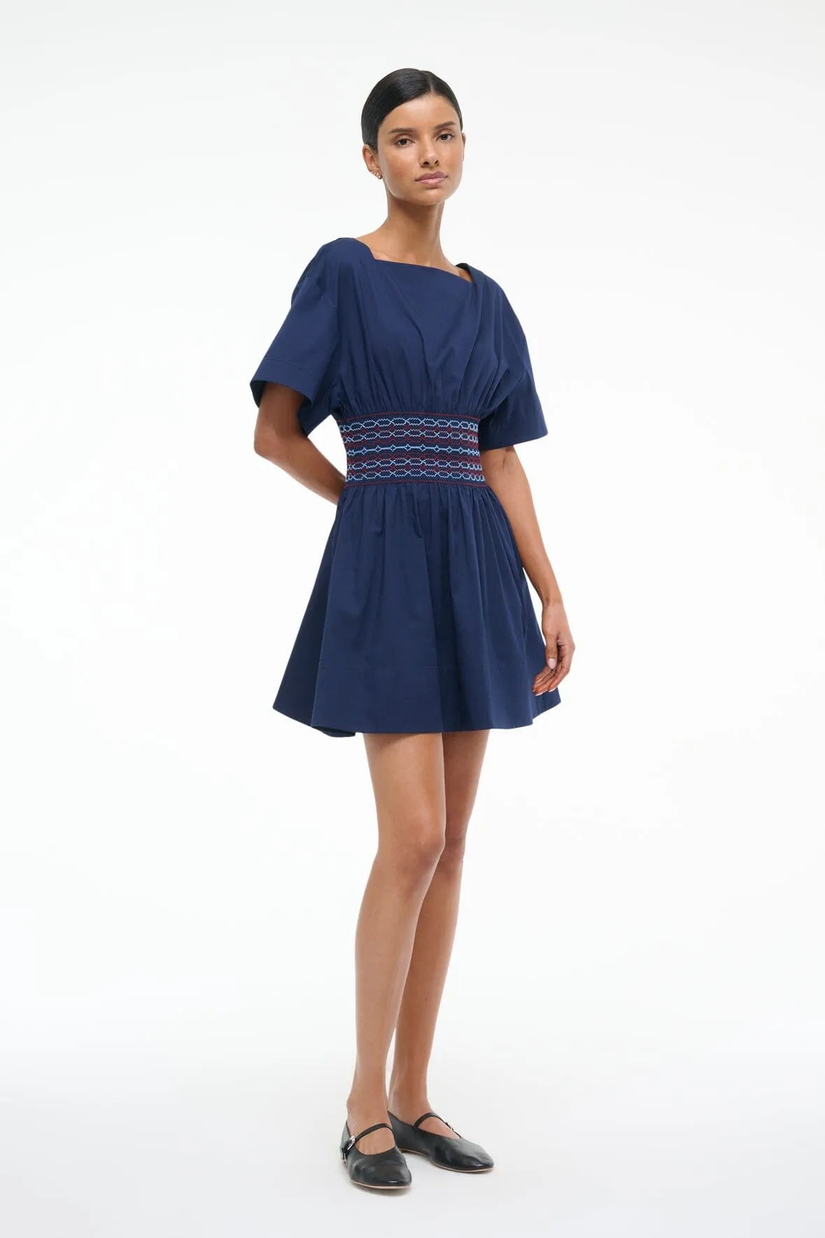 AMY MINI DRESS | NAVY lifestyle look