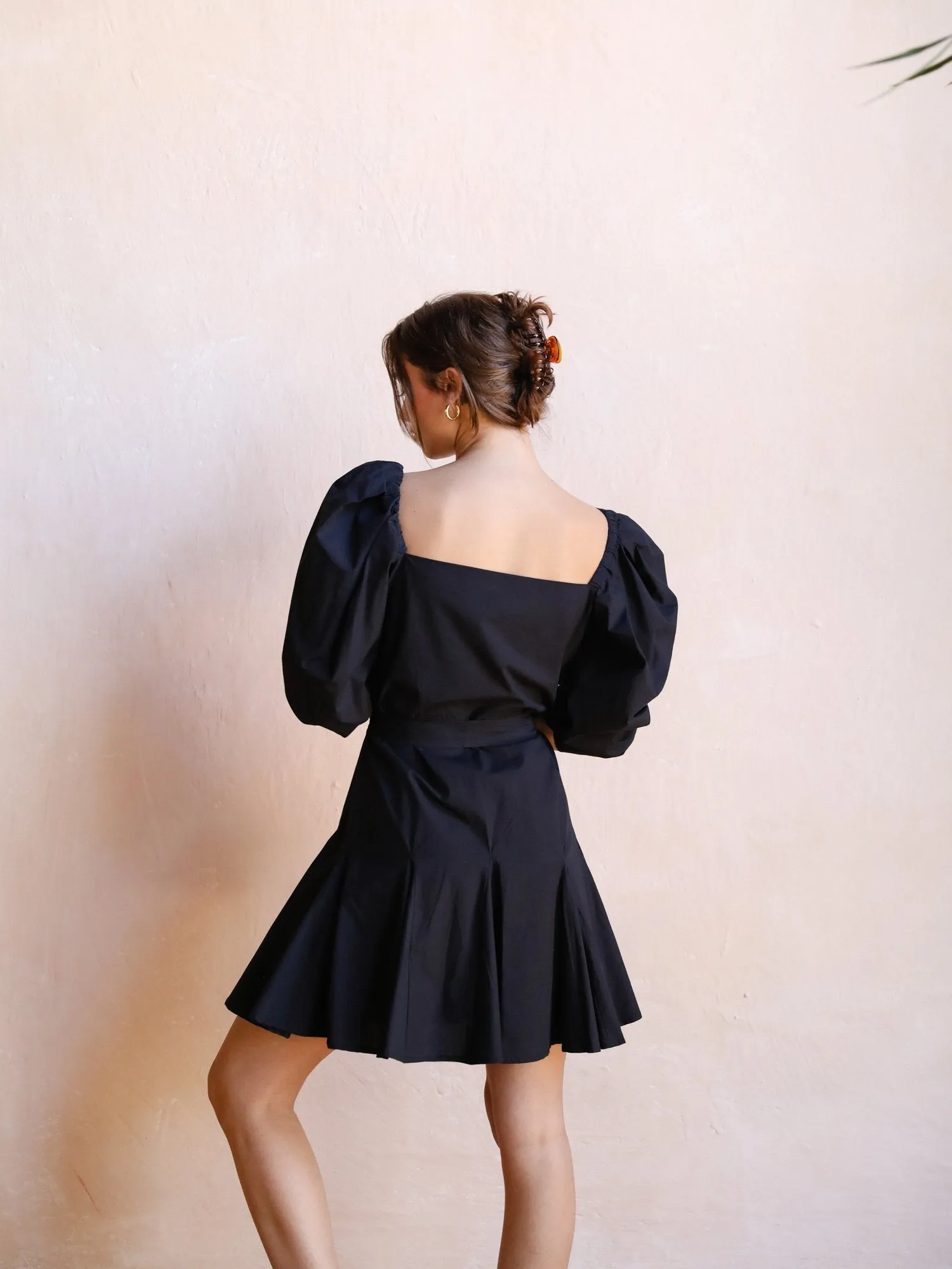 Anais Dress in Black photo ready