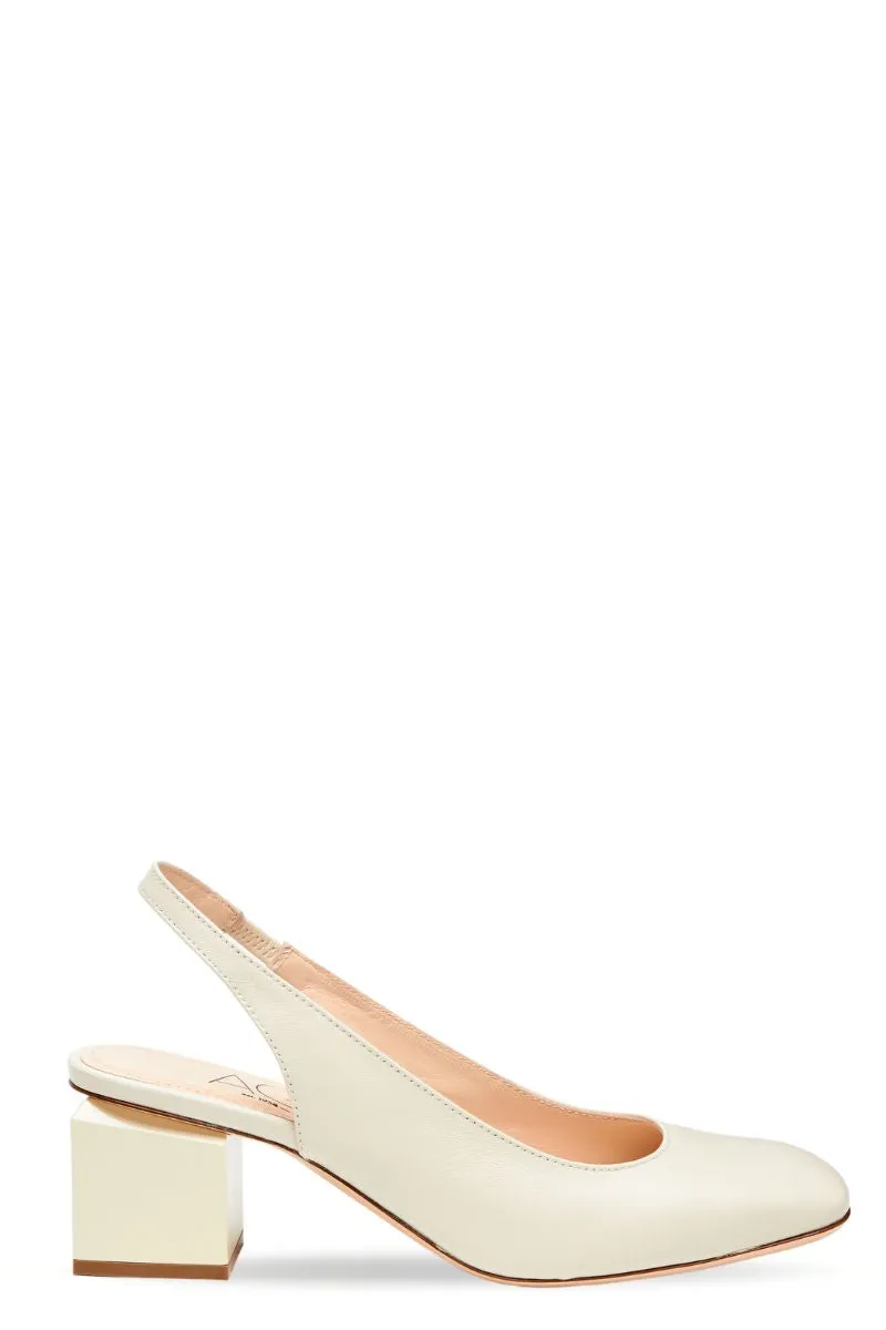 Angie Slingback Heel rich jewel