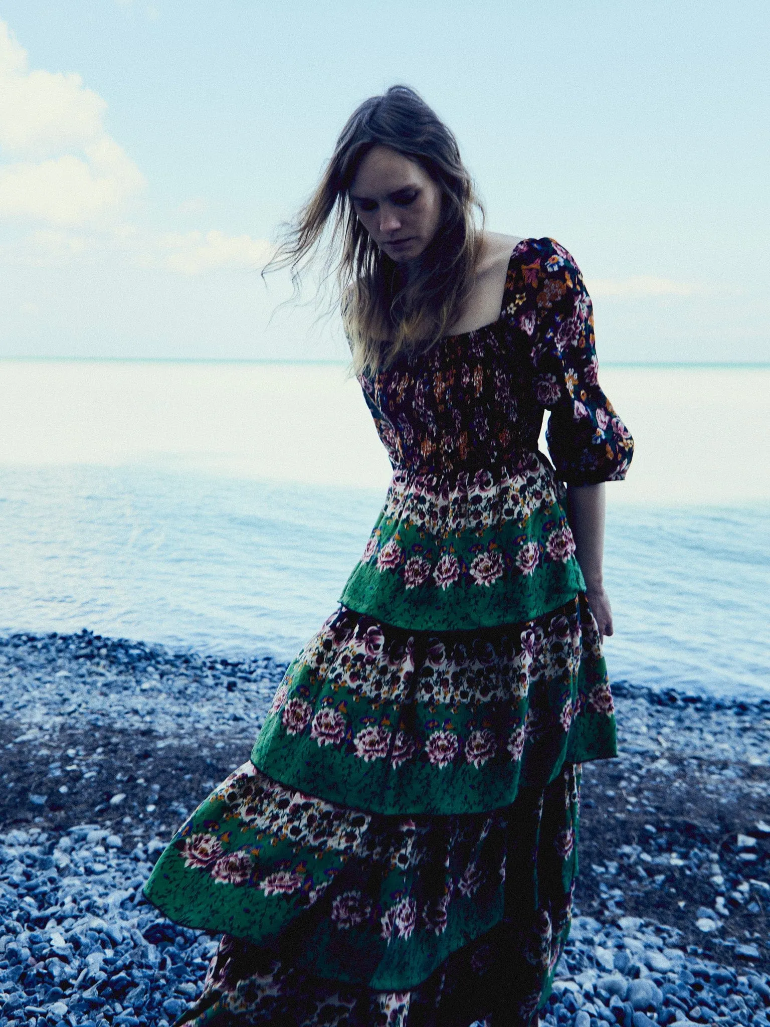 Antonia Dress in Secret Garden graceful vibe